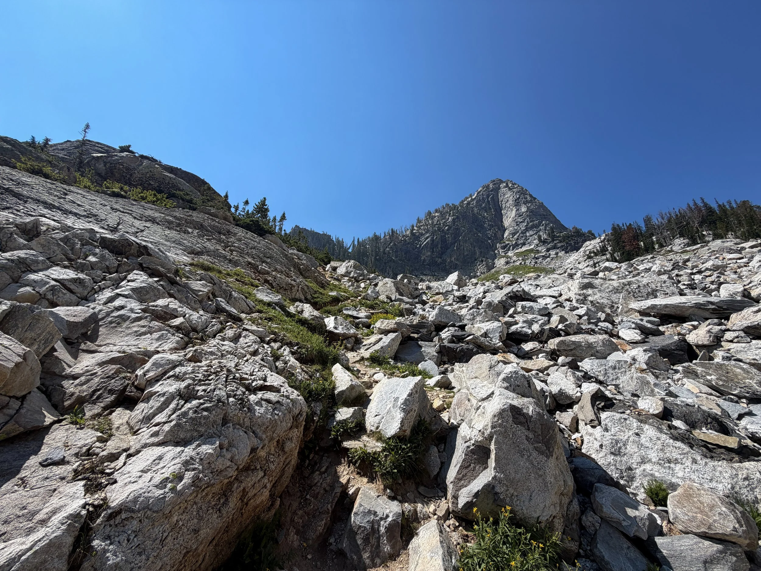 Lake of the Crags Trail Grand Teton National Park Wyoming
