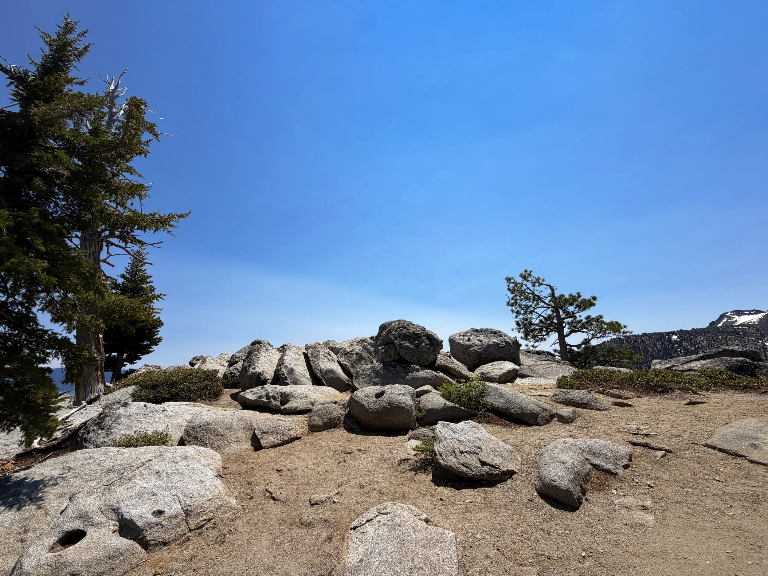 Maggies Peak Lake Tahoe California