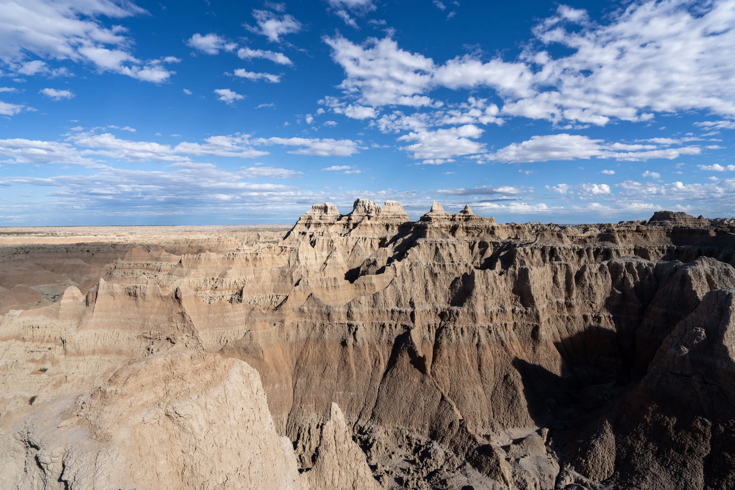 Window Trail Overlook Badlands National Park South Dakota