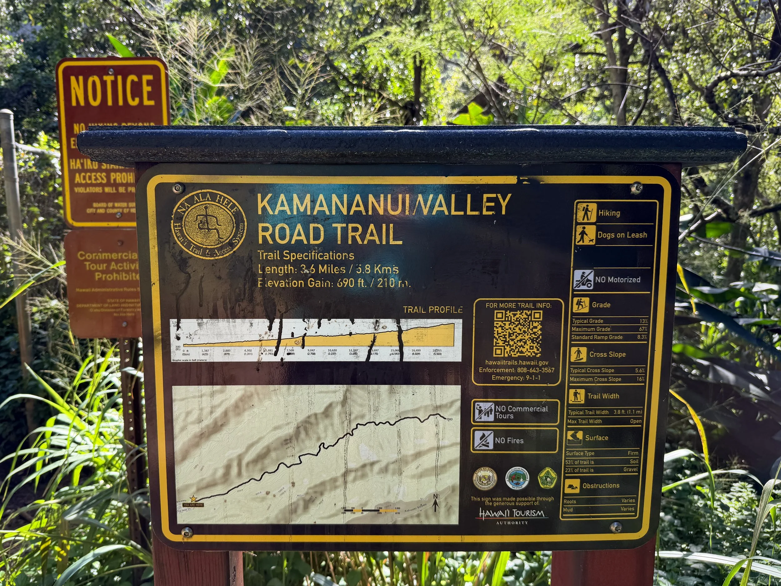 Tripler Ridge Trail via Moanalua Valley Oahu Hawaii