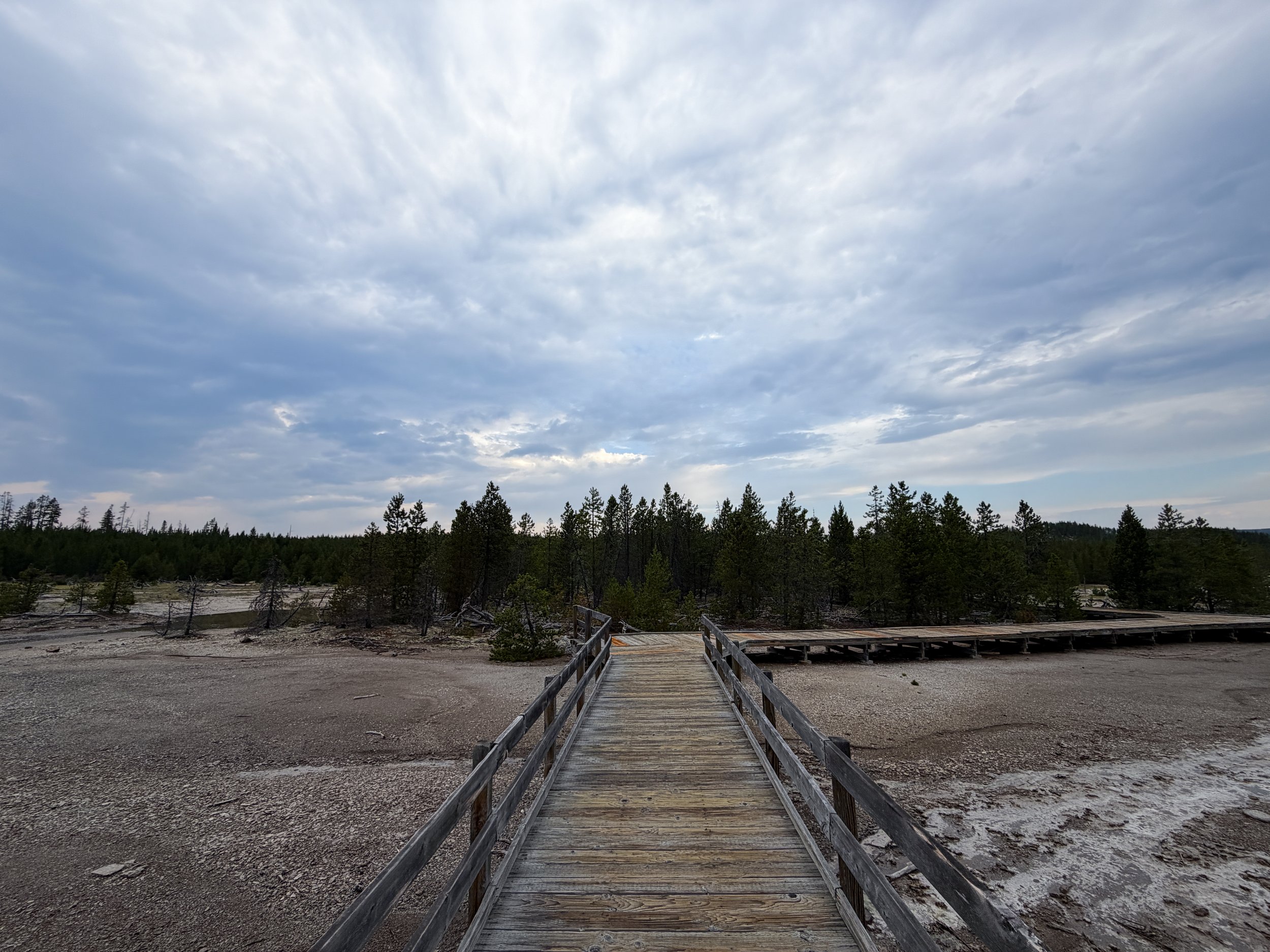 Back Basin Norris Geyser Basin Trail Yellowstone National Park Wyoming