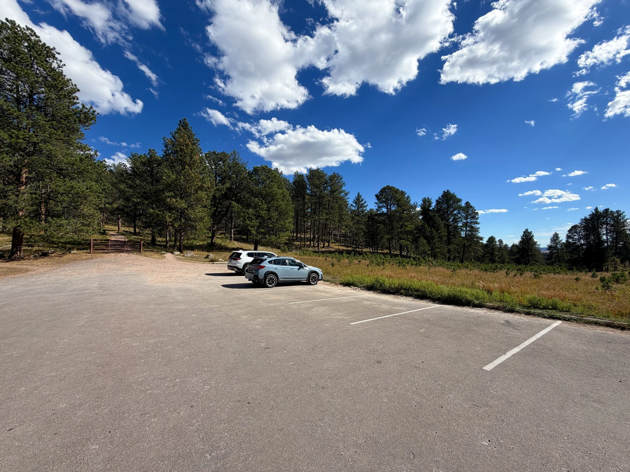 Rankin Ridge Trailhead Parking Wind Cave National Park South Dakota