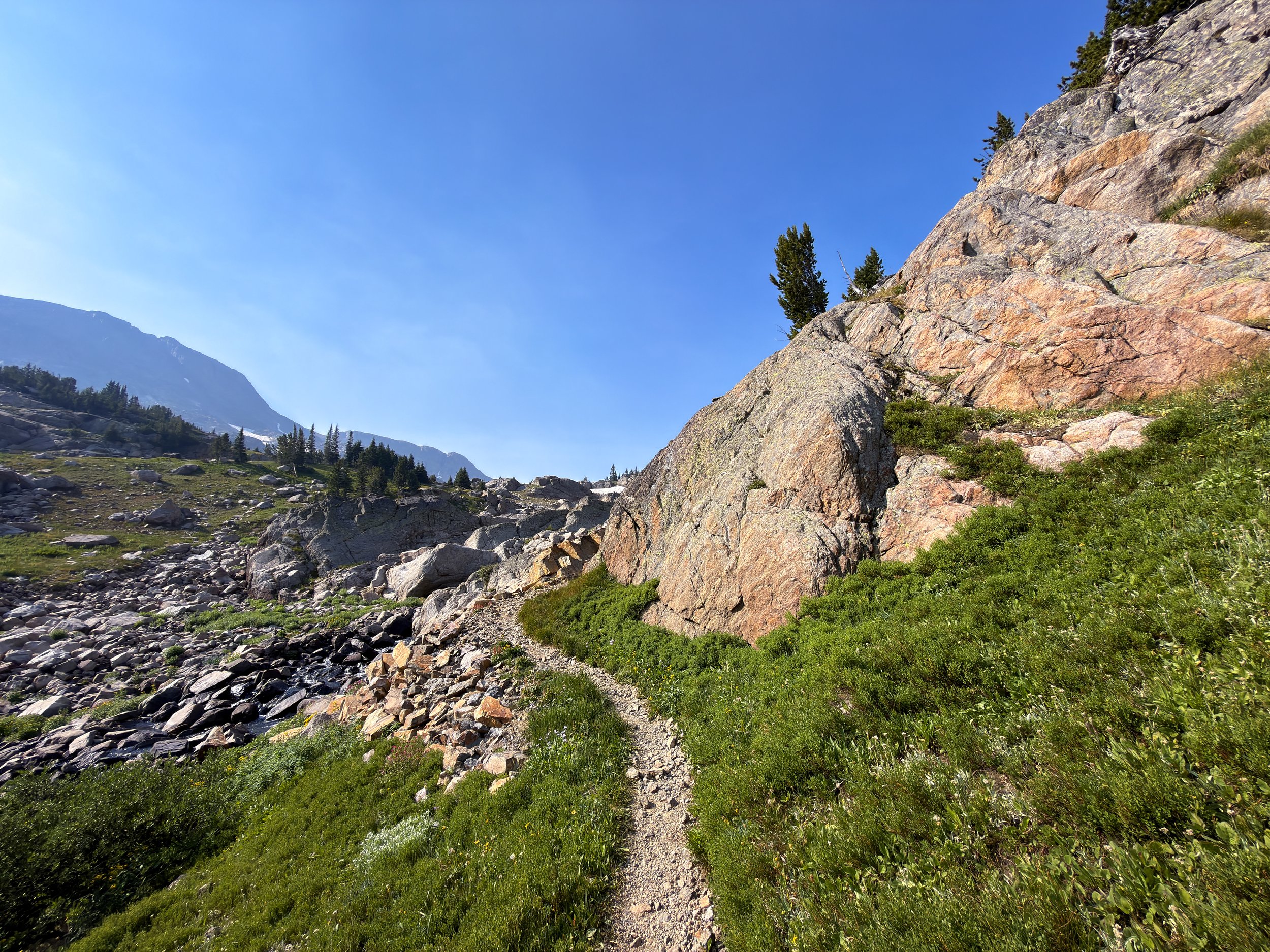 Beaten Path Hike Beartooth Mountains Montana