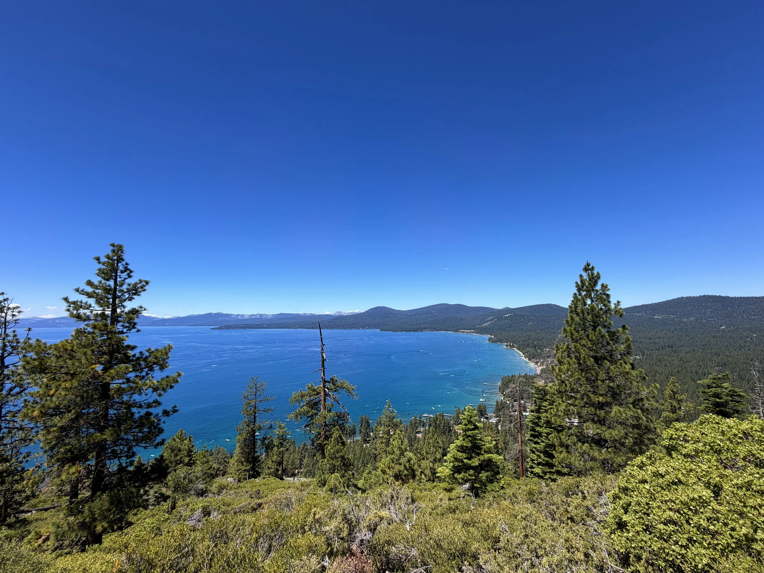 Stateline Fire Lookout Trail Lake Tahoe California