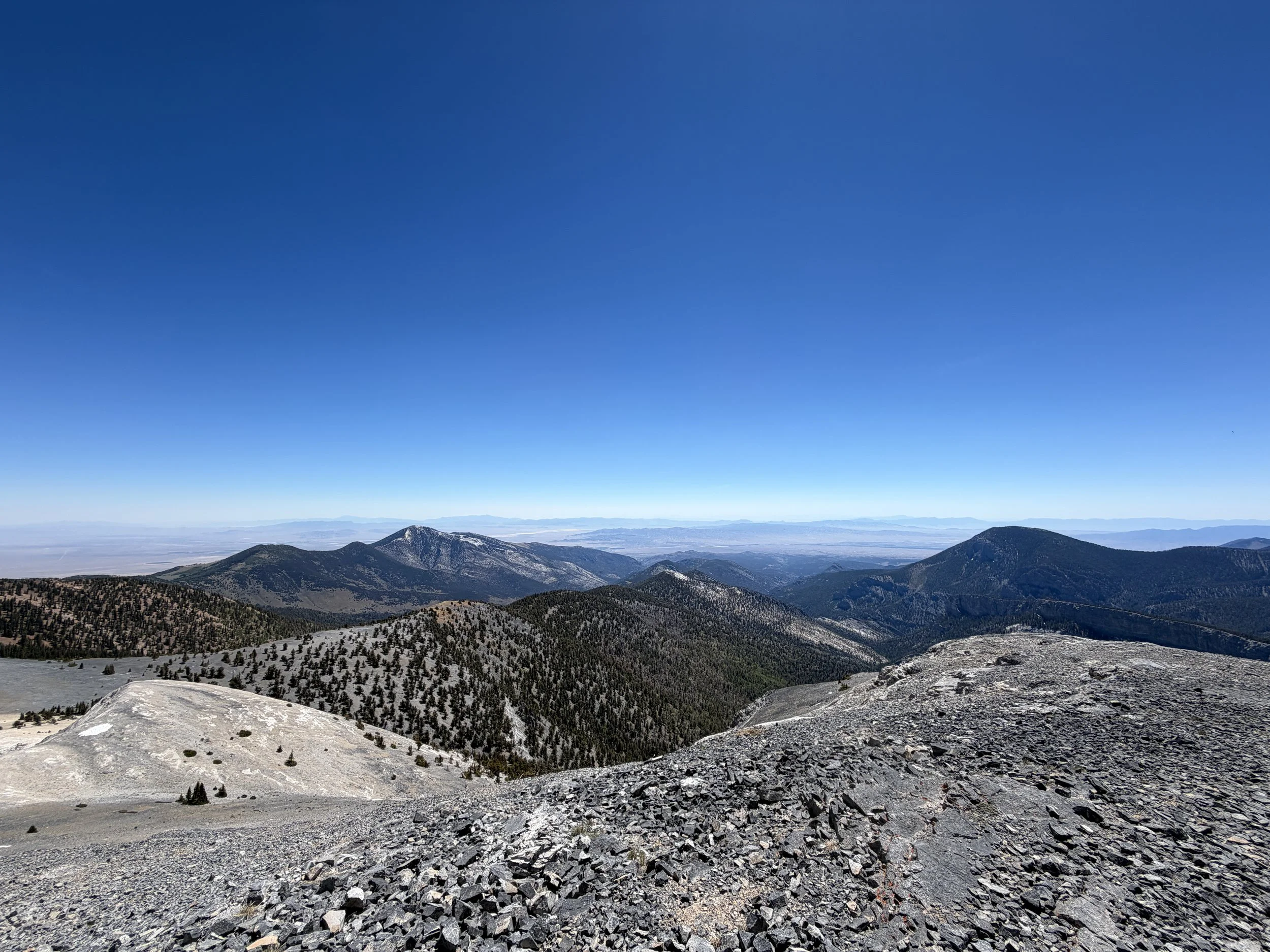 Mount Washington Highland Ridge Route Great Basin National Park Nevada