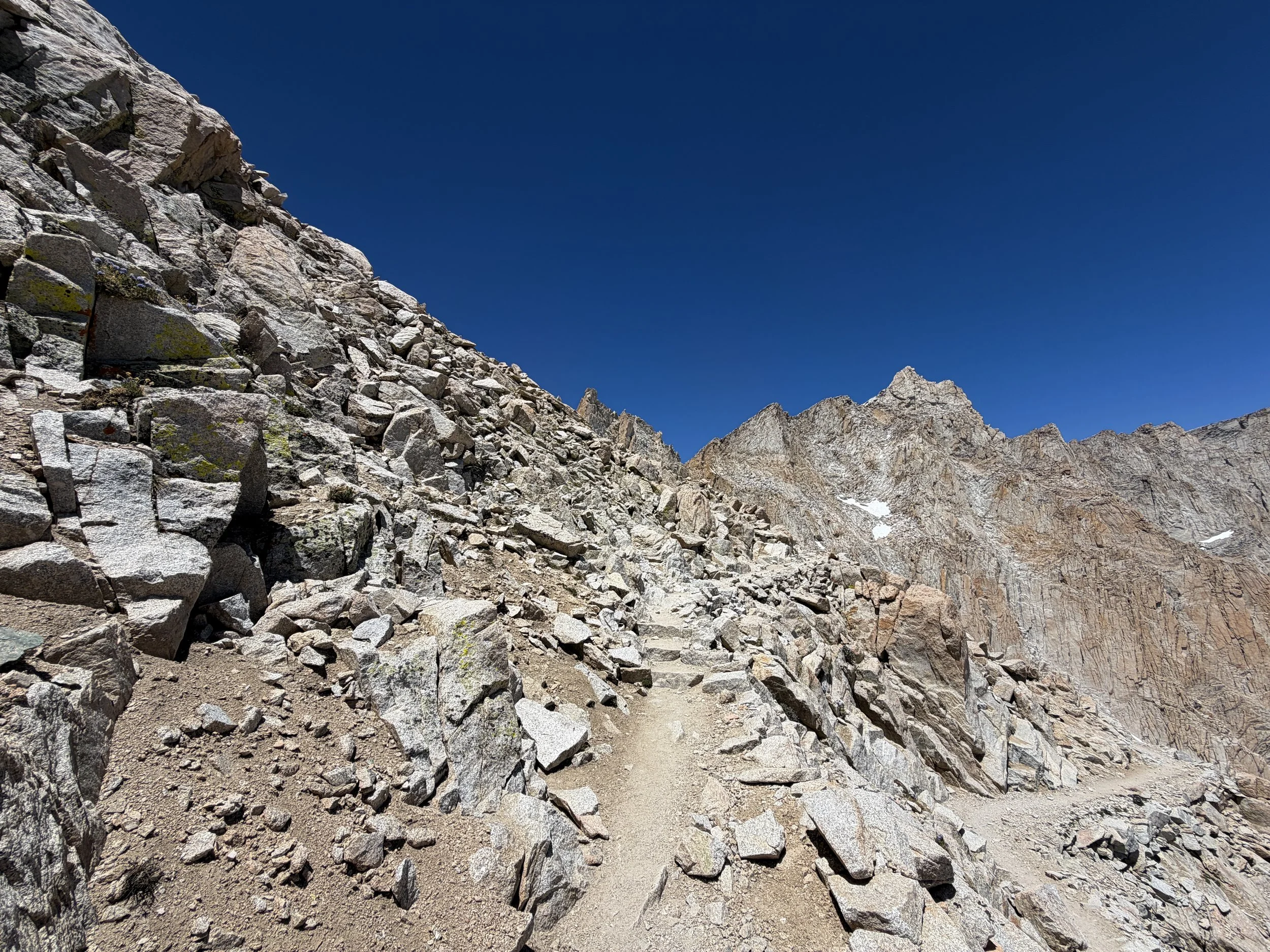 Mount Whitney Trail Switchbacks Lone Pine California