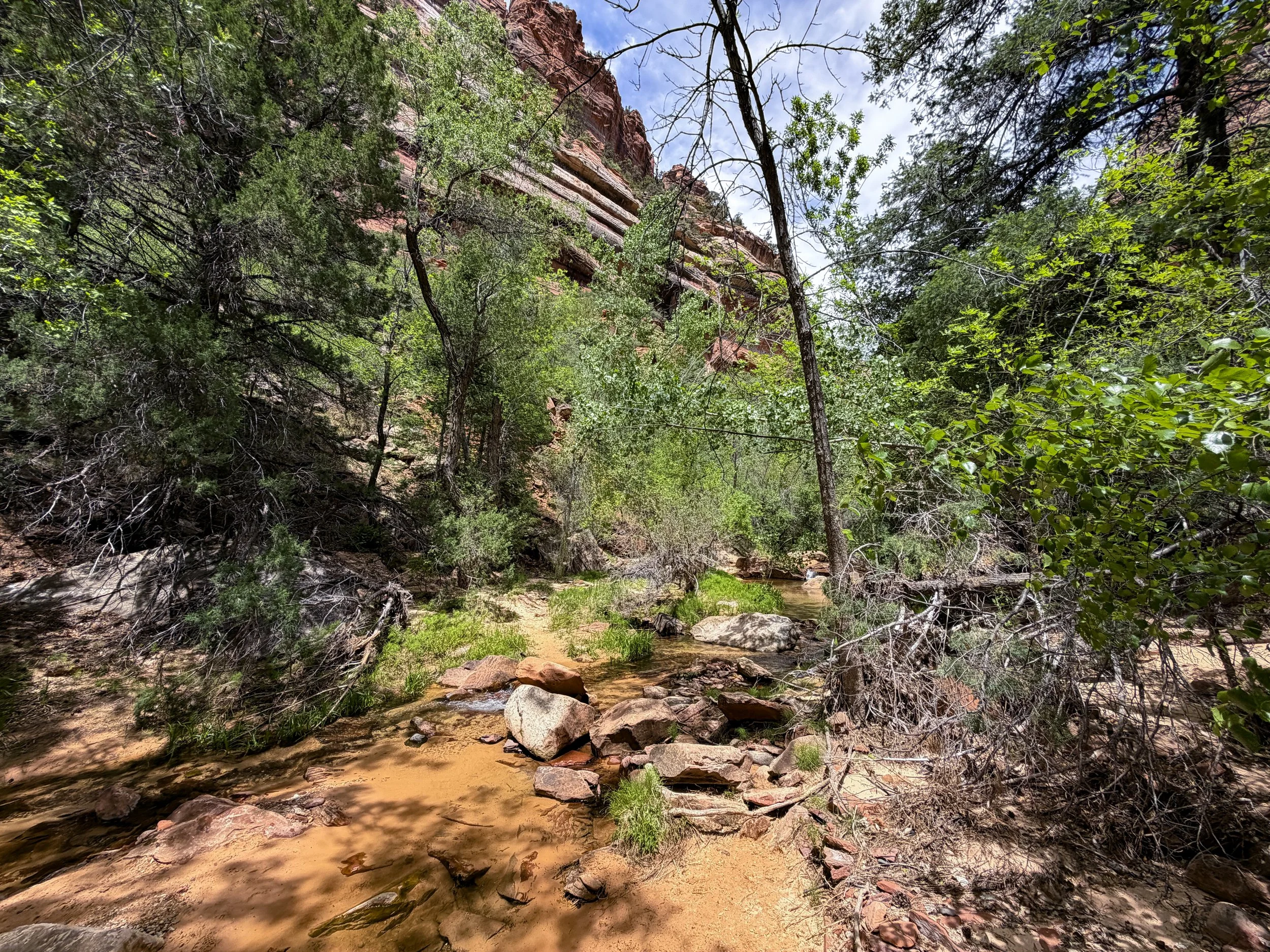 Subway Hike Zion National Park Utah
