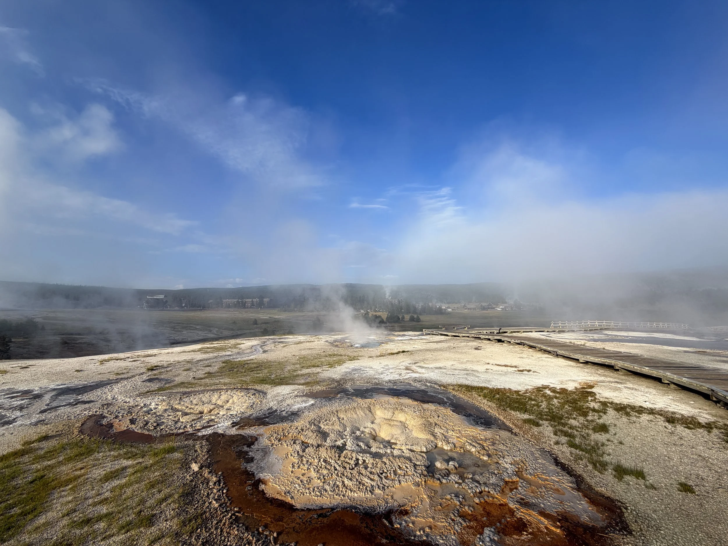 Anemone Geyser Yellowstone National Park Wyoming