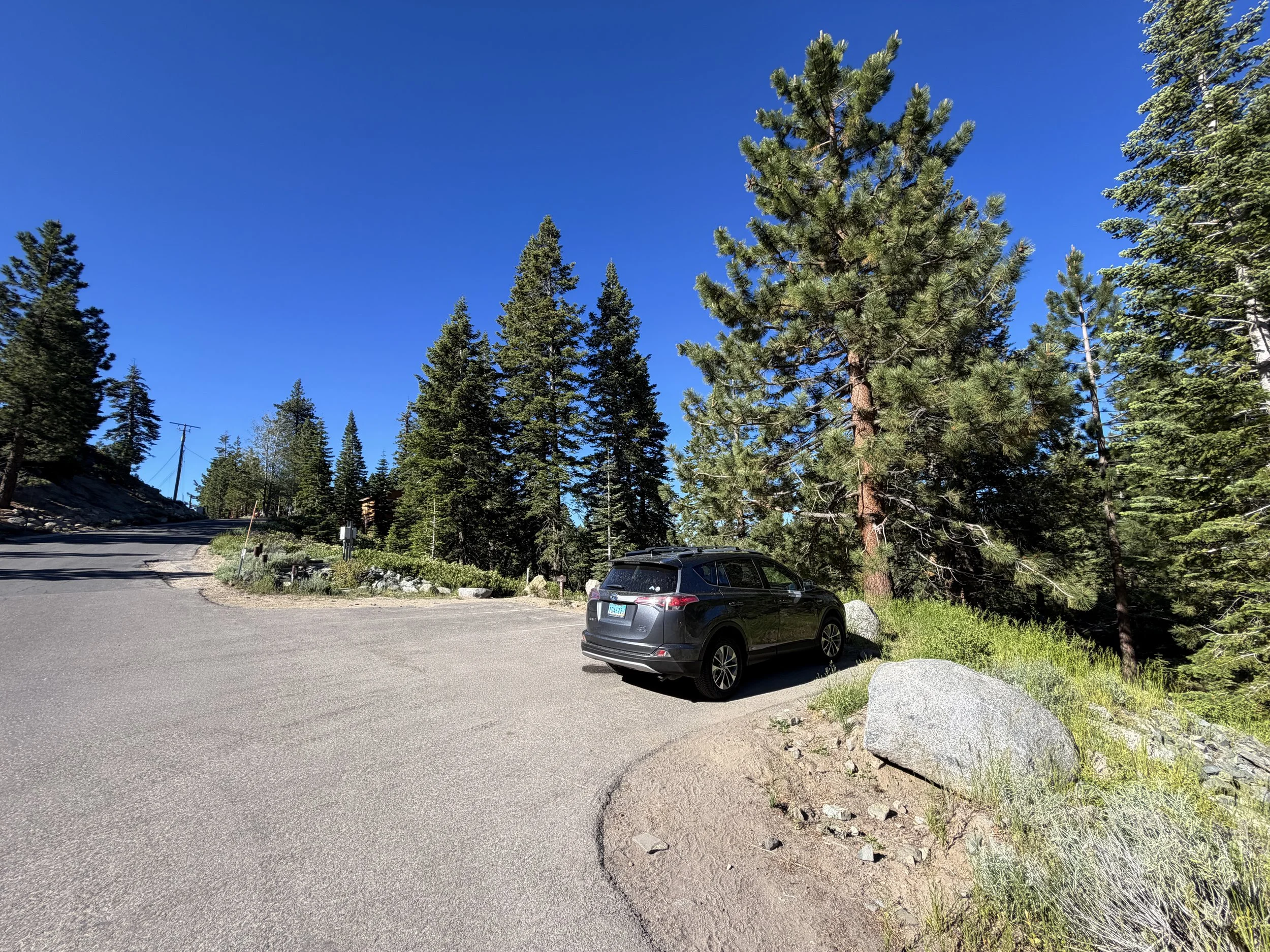 Castle Rock Trailhead Parking Lake Tahoe Nevada