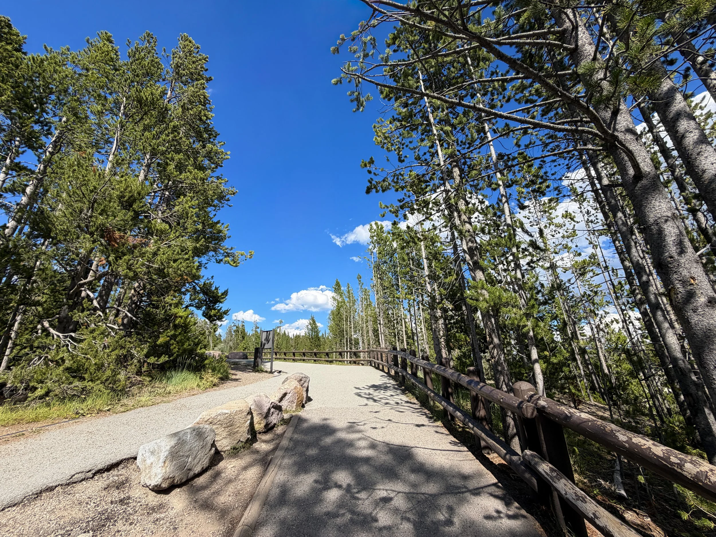 North Rim Hike Yellowstone National Park Wyoming