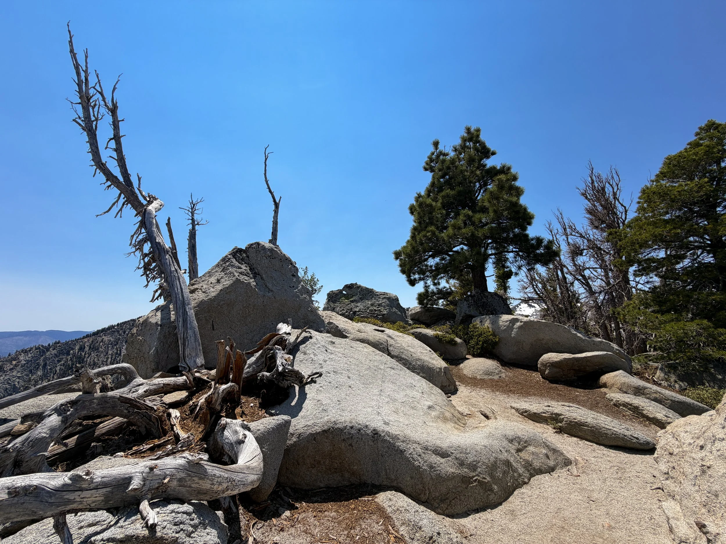 Maggies Peak Lake Tahoe California