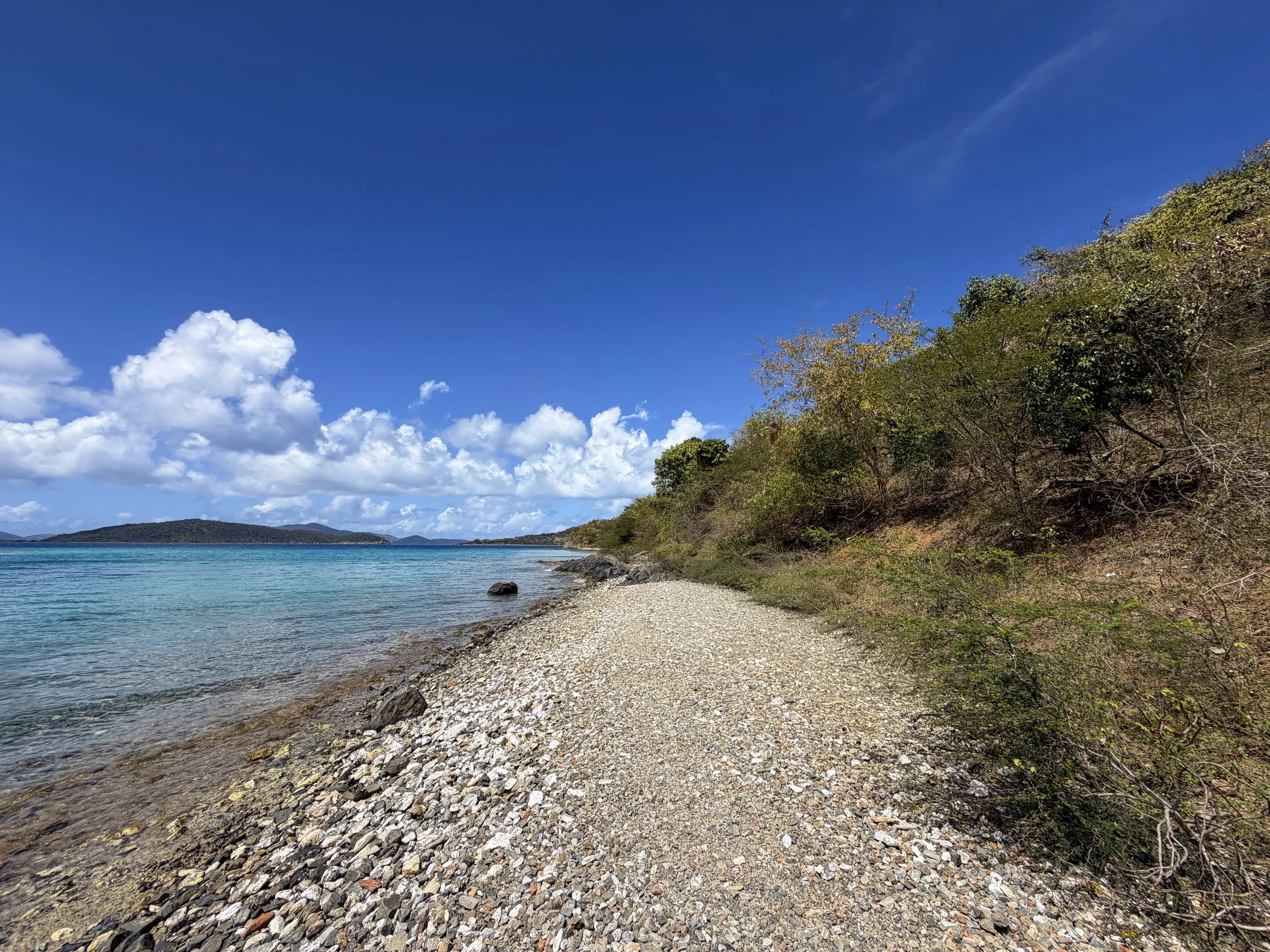Leinster Bay Trail Swimming to Watermelon Cay Virgin Islands National Park