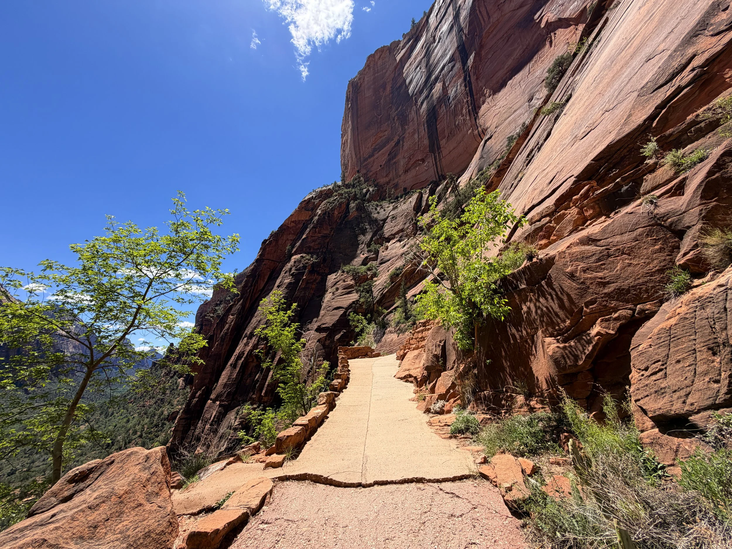 Angels Landing Trail Zion National Park Utah
