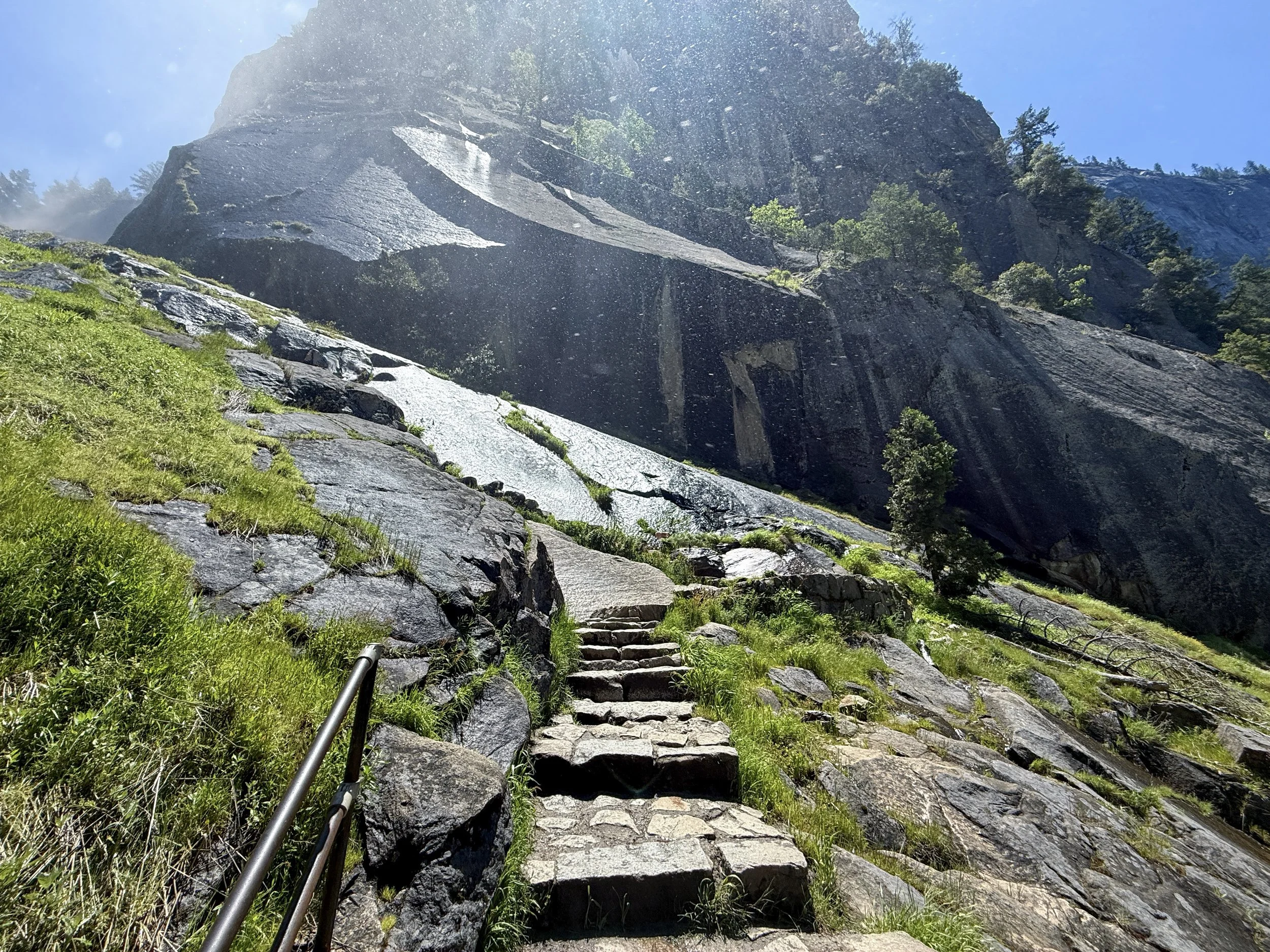 Vernal Falls via Mist Trail Yosemite National Park California