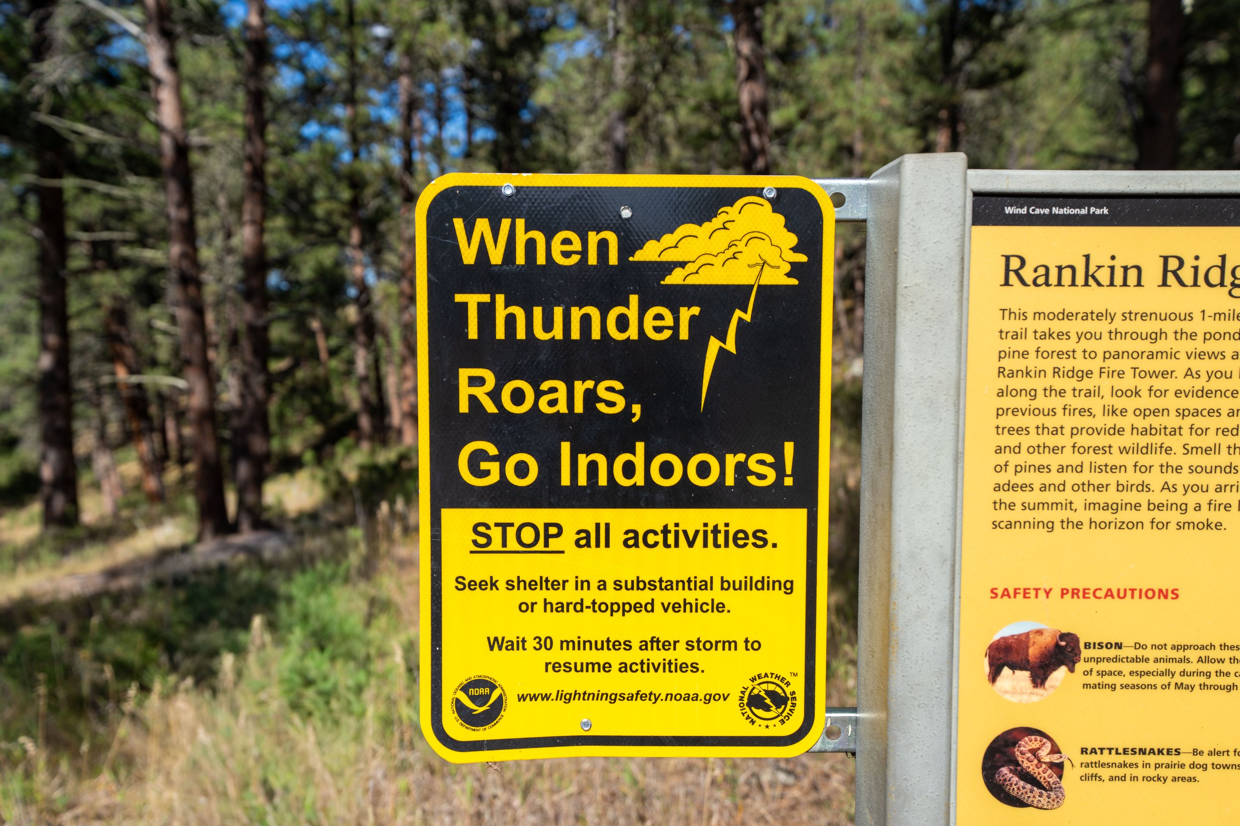 Lightning Wind Cave National Park