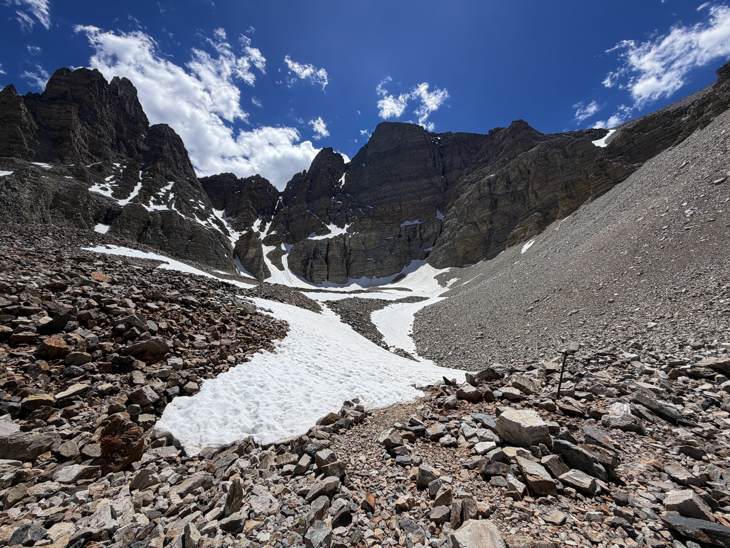 End of the Glacier Trail Great Basin National Park Nevada