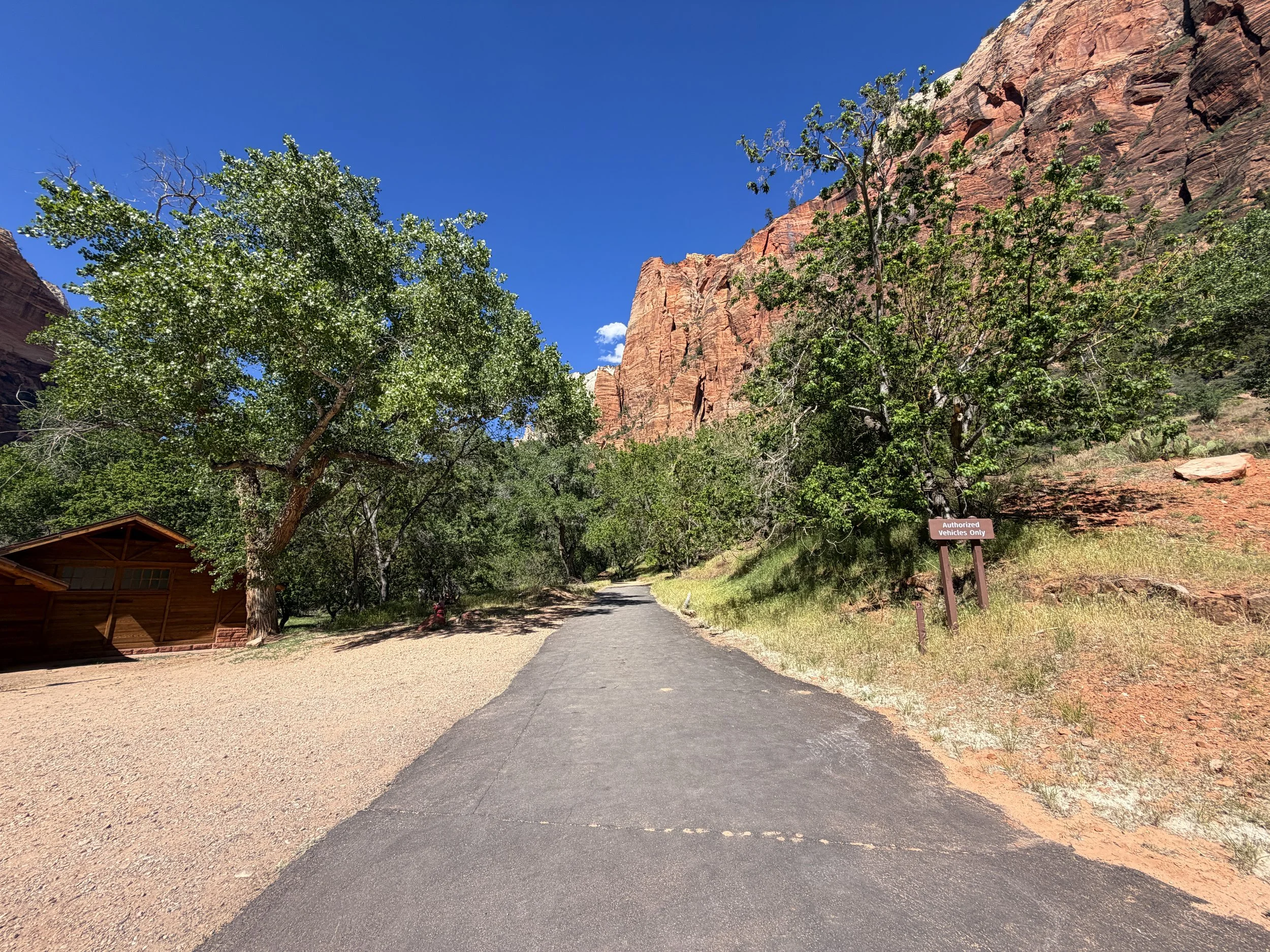 Grotto Trailhead Zion National Park Utah