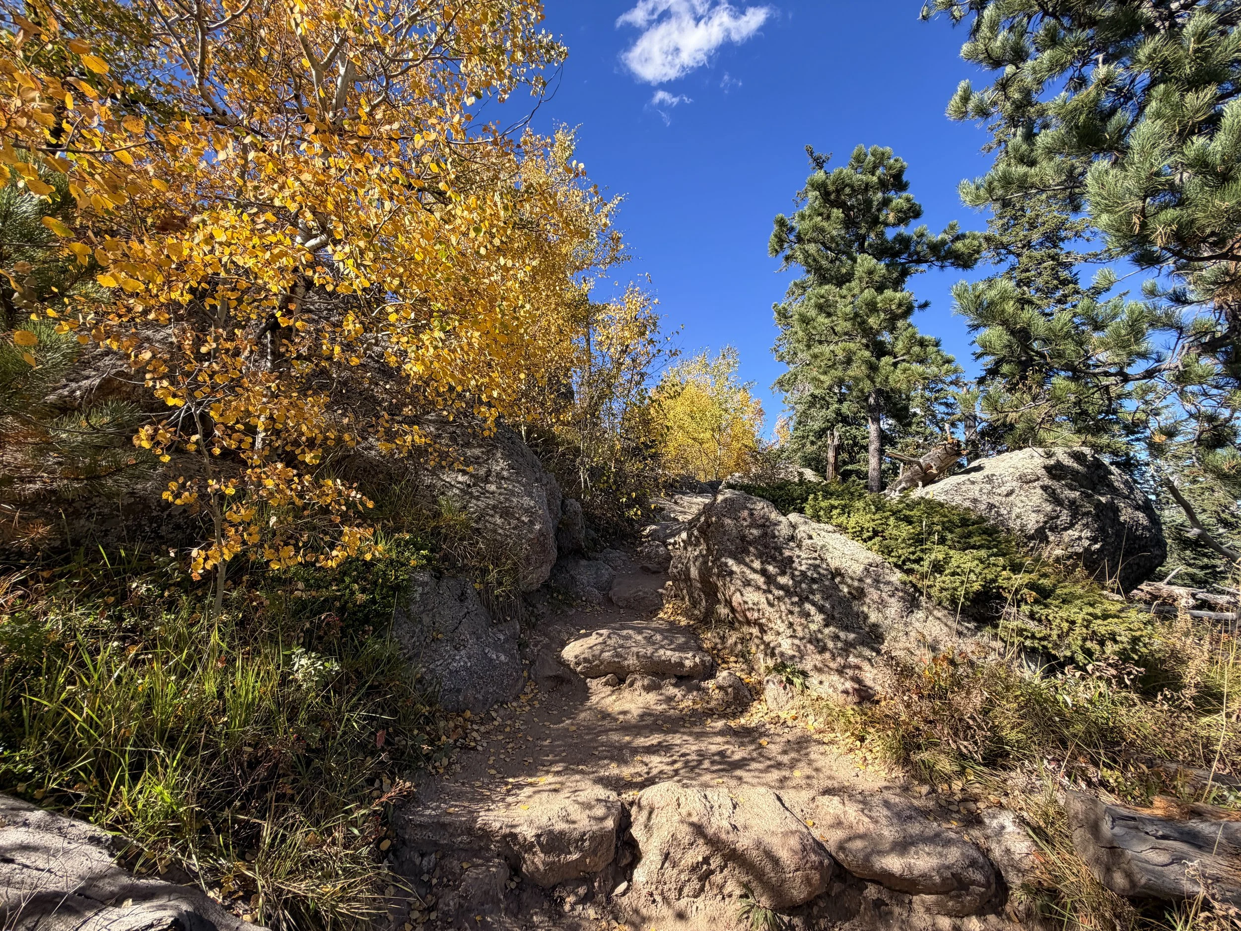 Black Elk Peak Trail to Harney Peak Lookout Black Hills South Dakota