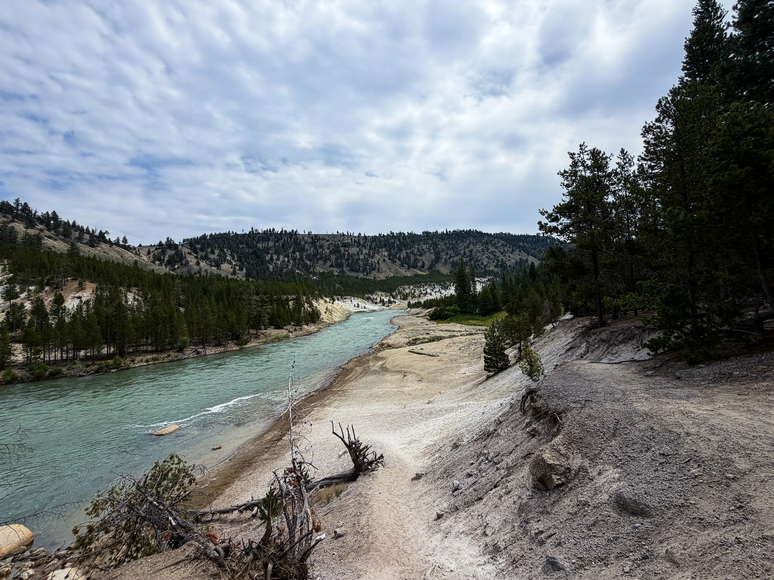 Tower Falls Trail Yellowstone National Park Wyoming