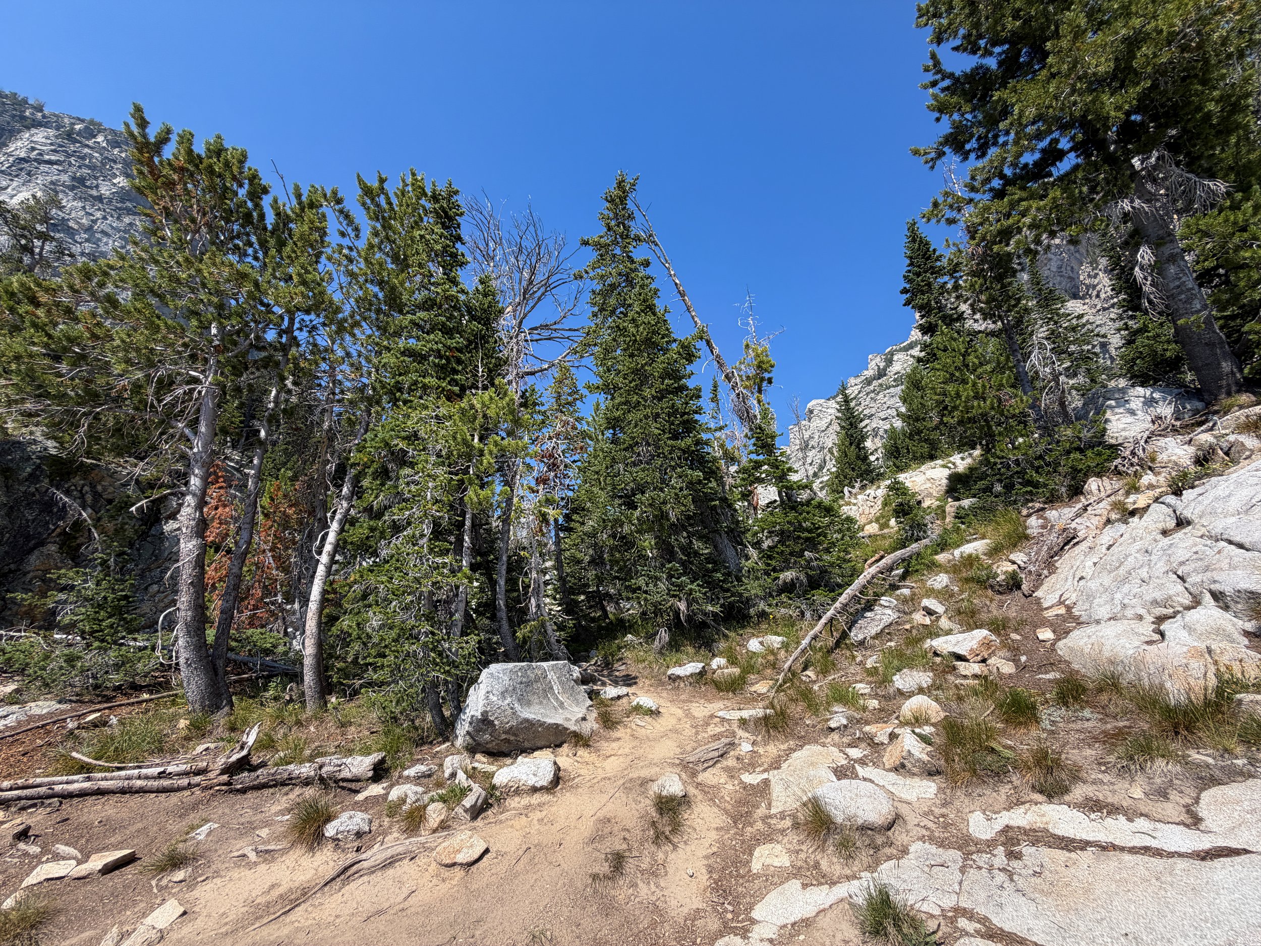Lake of the Crags Trail Grand Teton National Park Wyoming
