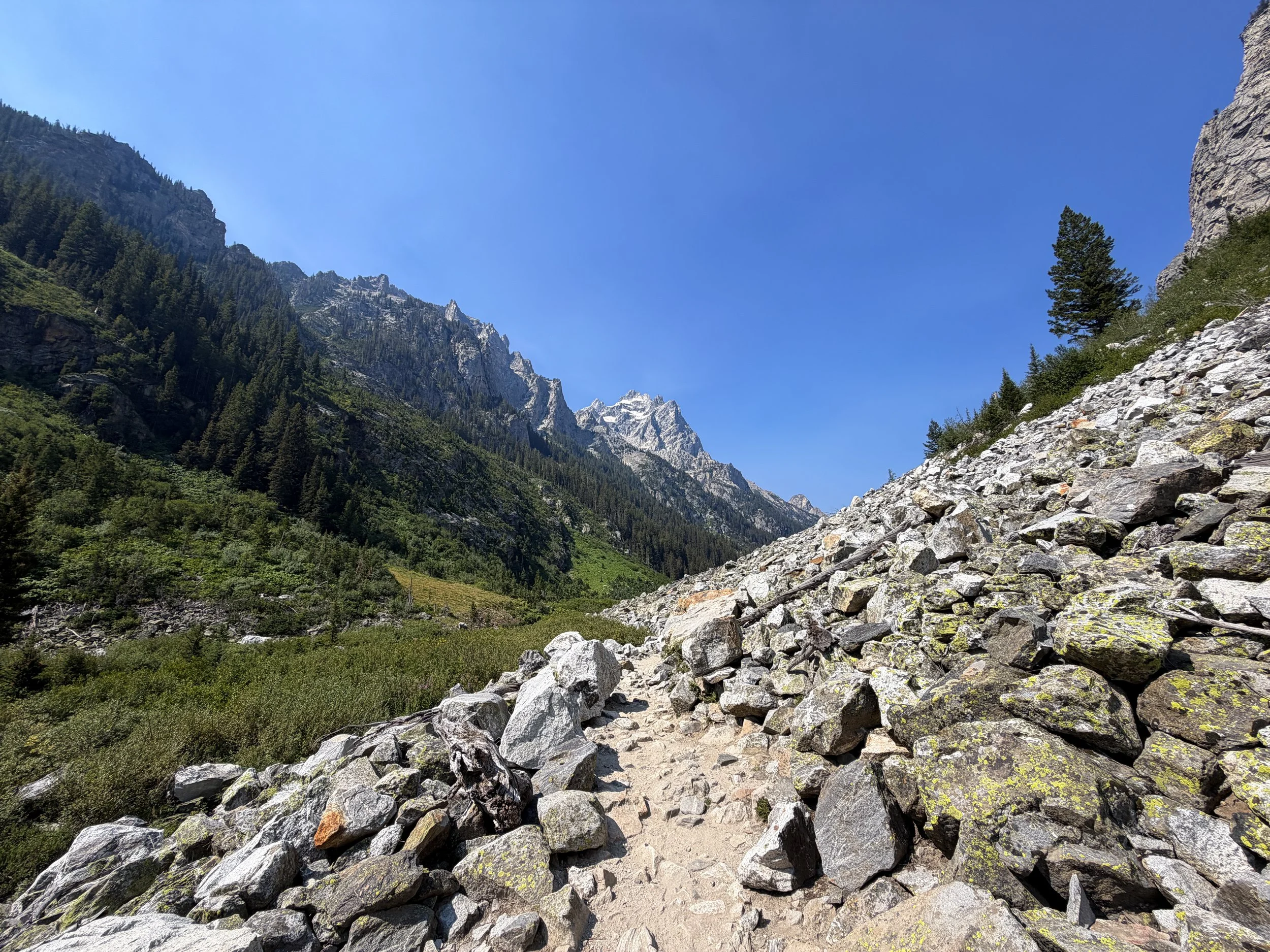 Cascade Canyon Trail Grand Teton National Park Wyoming