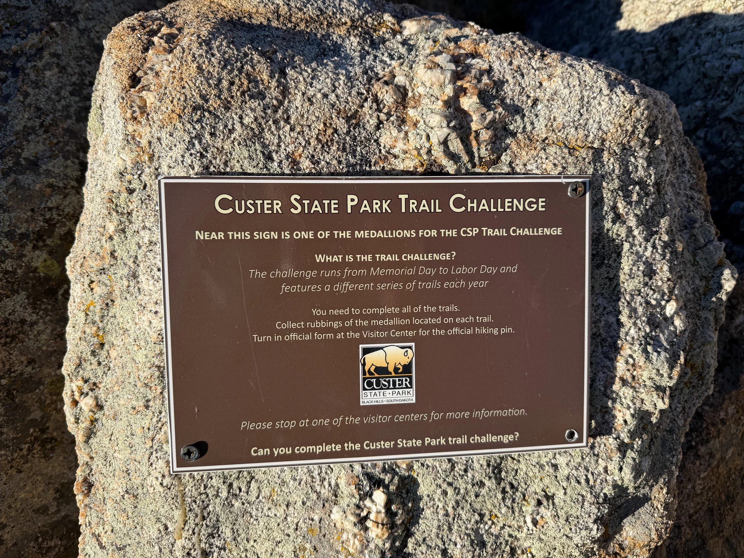 Little Devils Tower Summit Custer State Park Black Hills South Dakota