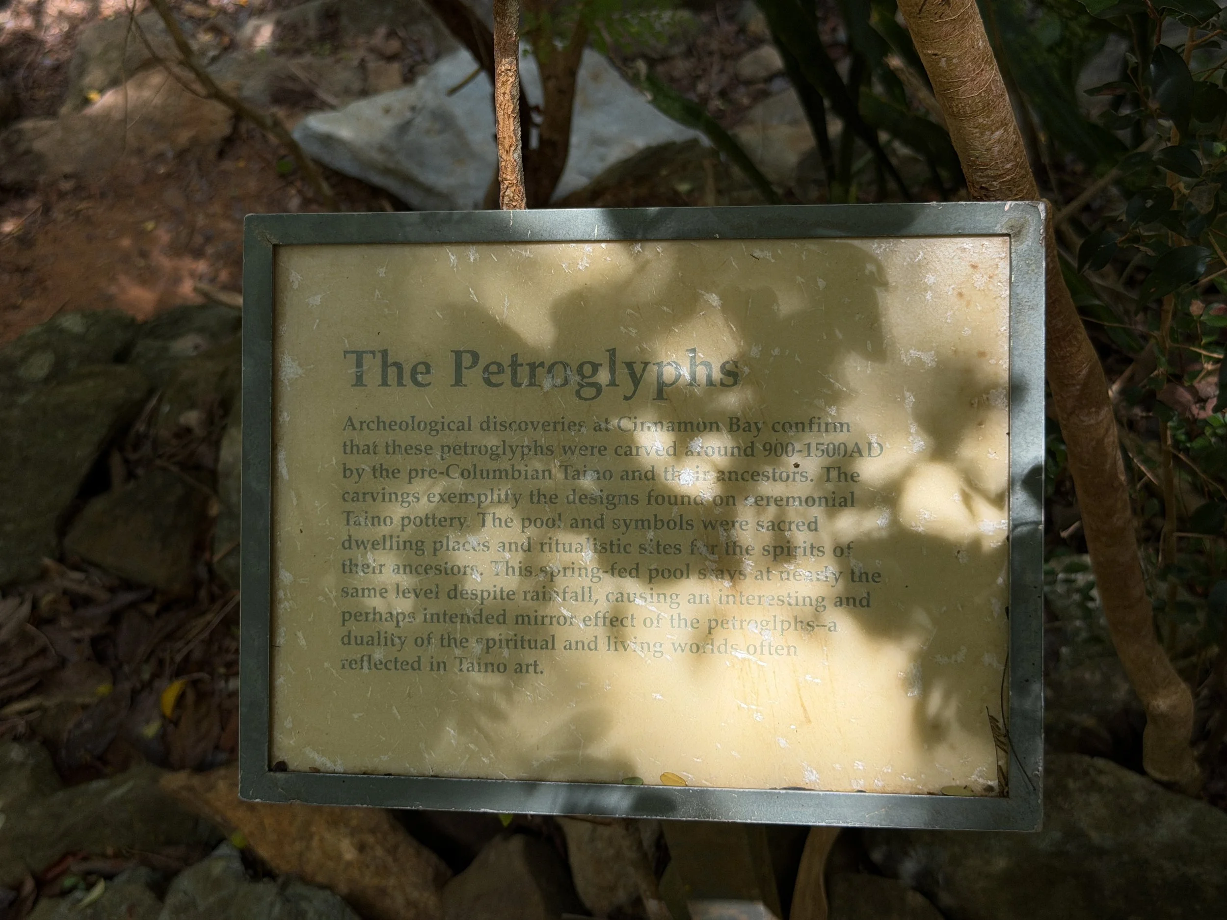 Petroglyph Trail Virgin Islands National Park