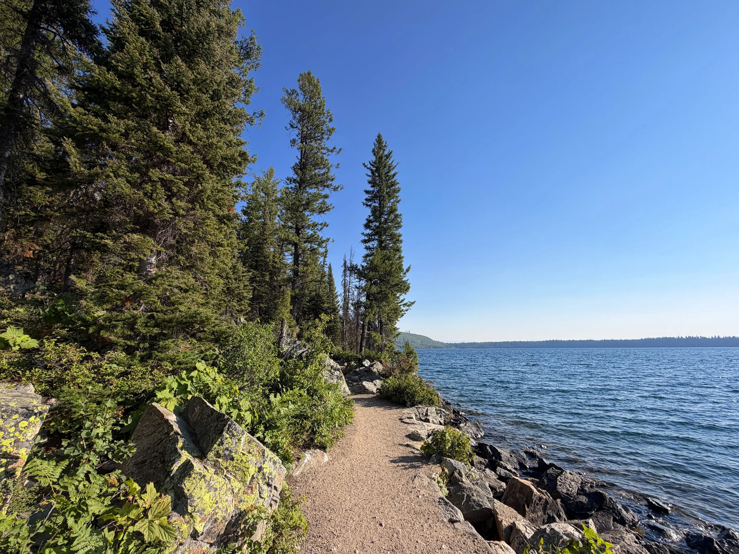 Hidden Falls Trail Grand Teton National Park Wyoming