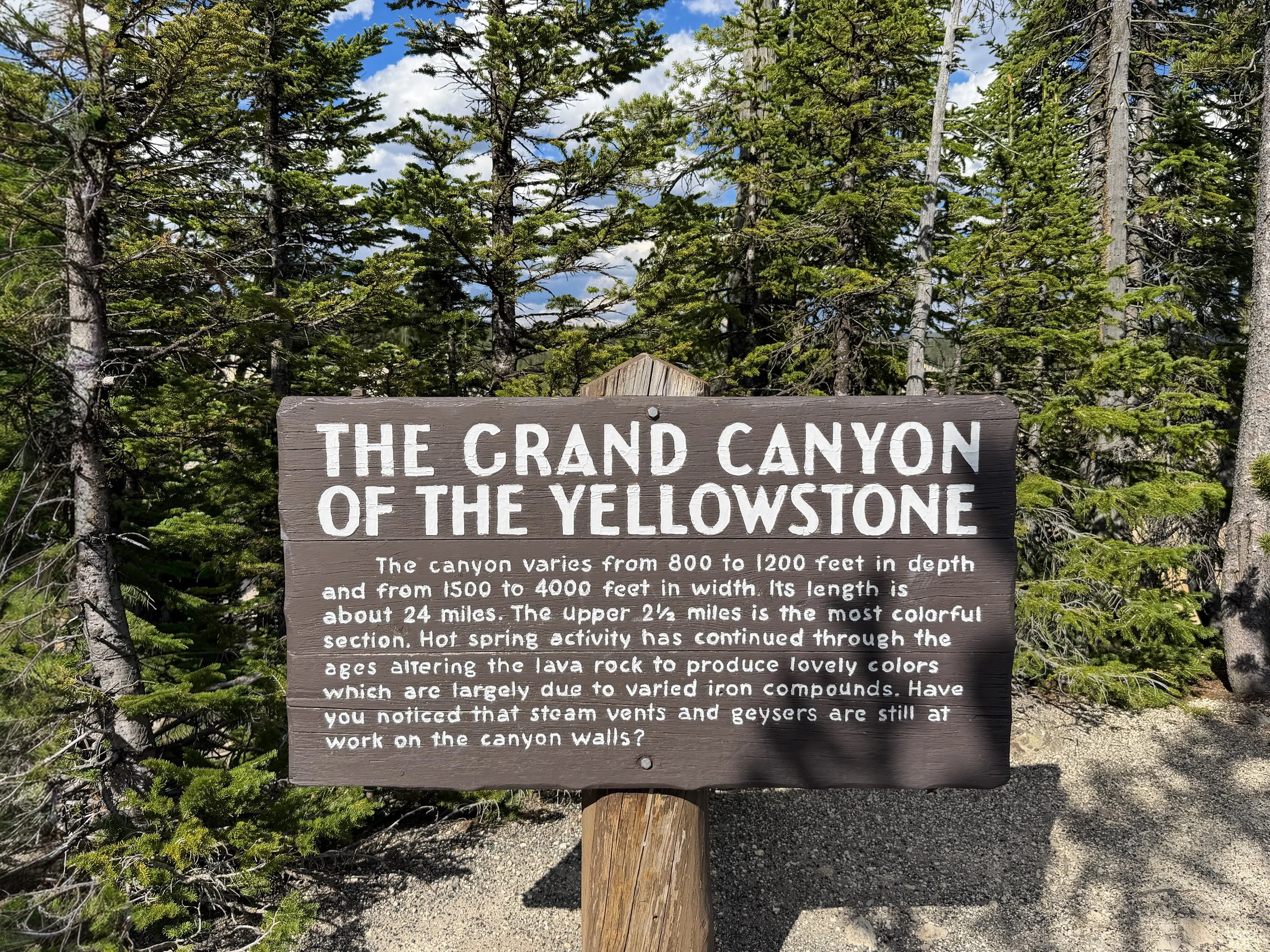 Grand Canyon of the Yellowstone Wyoming
