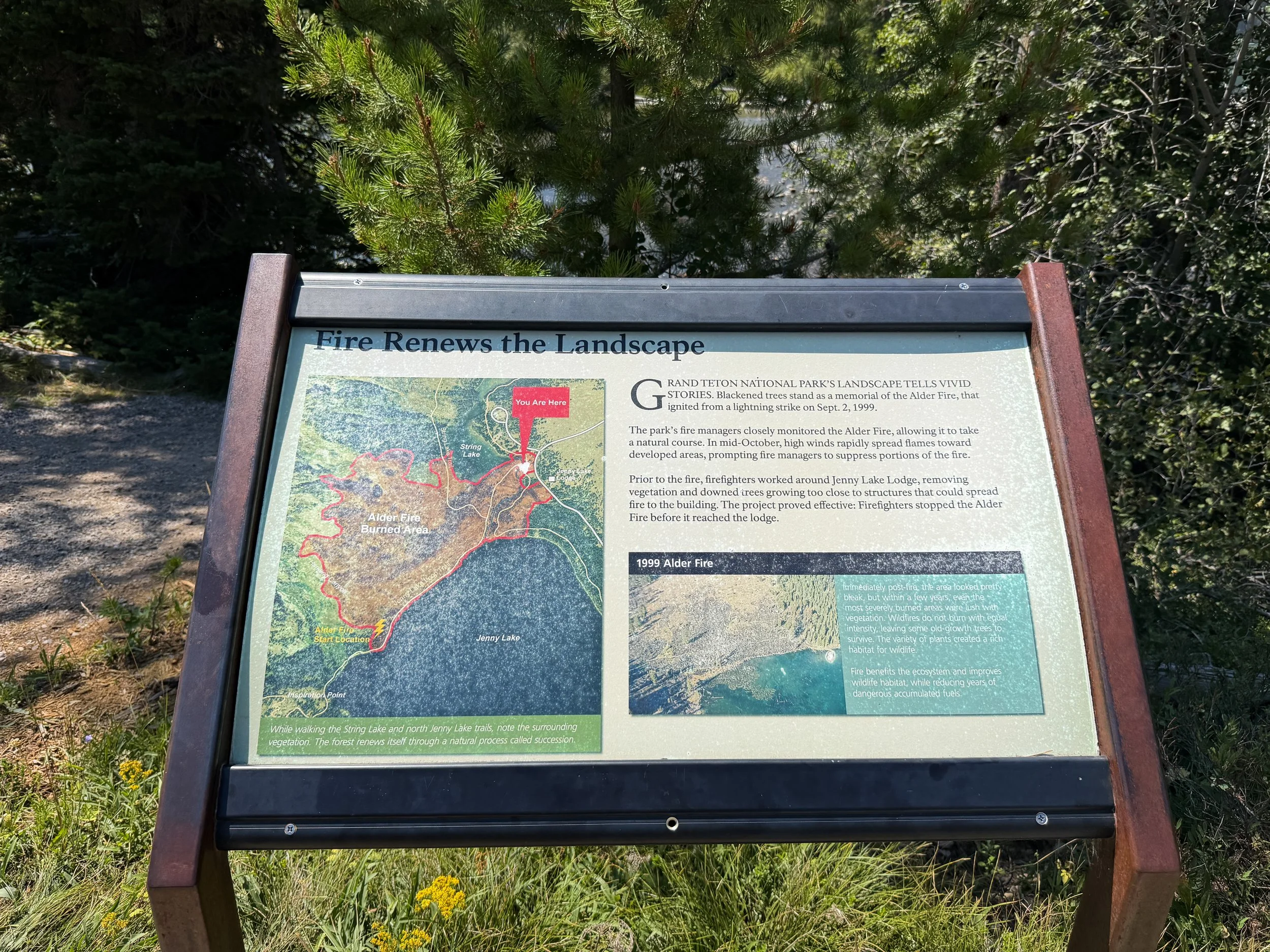 String Lake Loop Trail Grand Teton National Park Wyoming