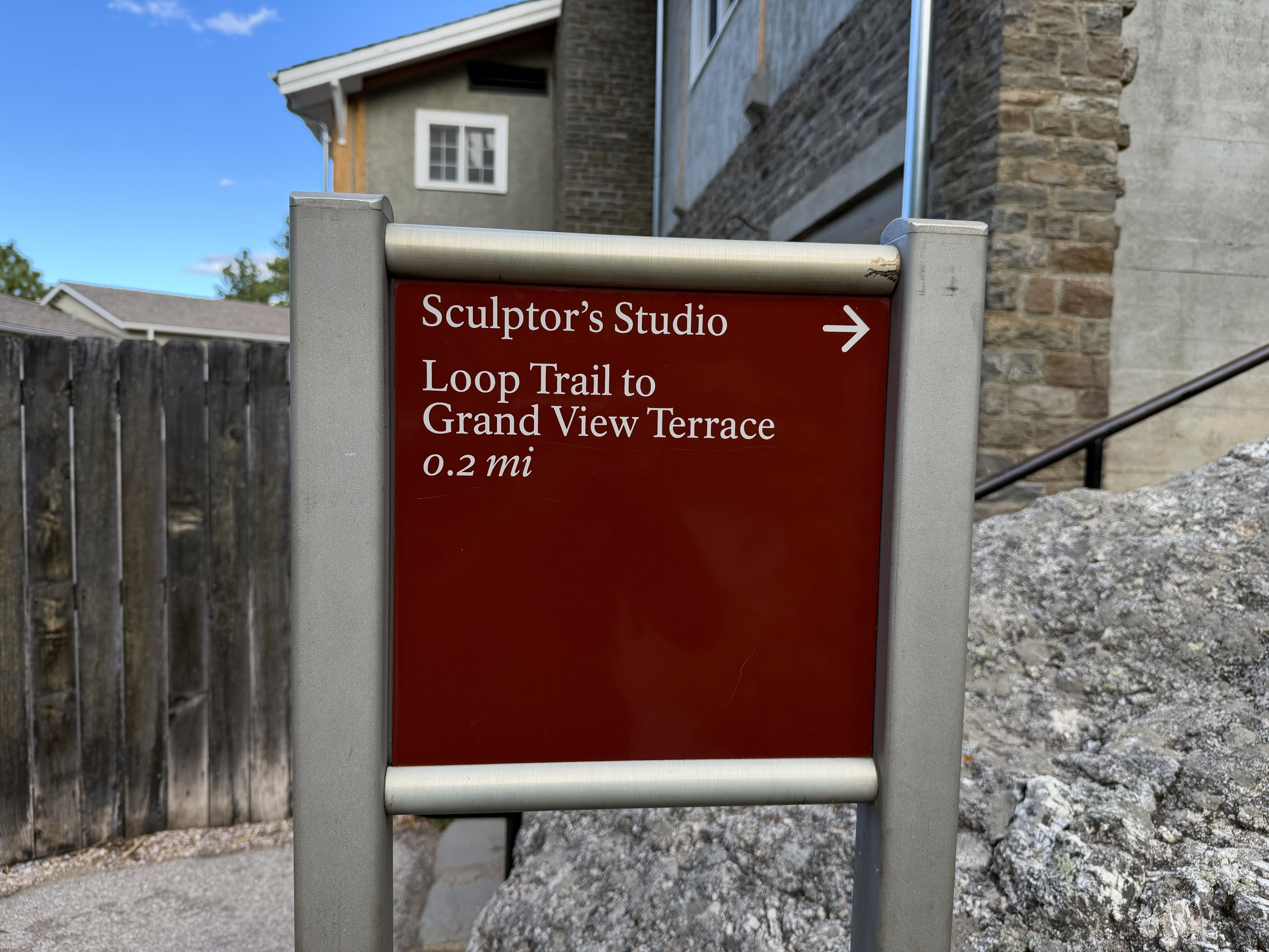 Sculptors Studio Presidential Trail Mount Rushmore National Memorial Black Hills South Dakota