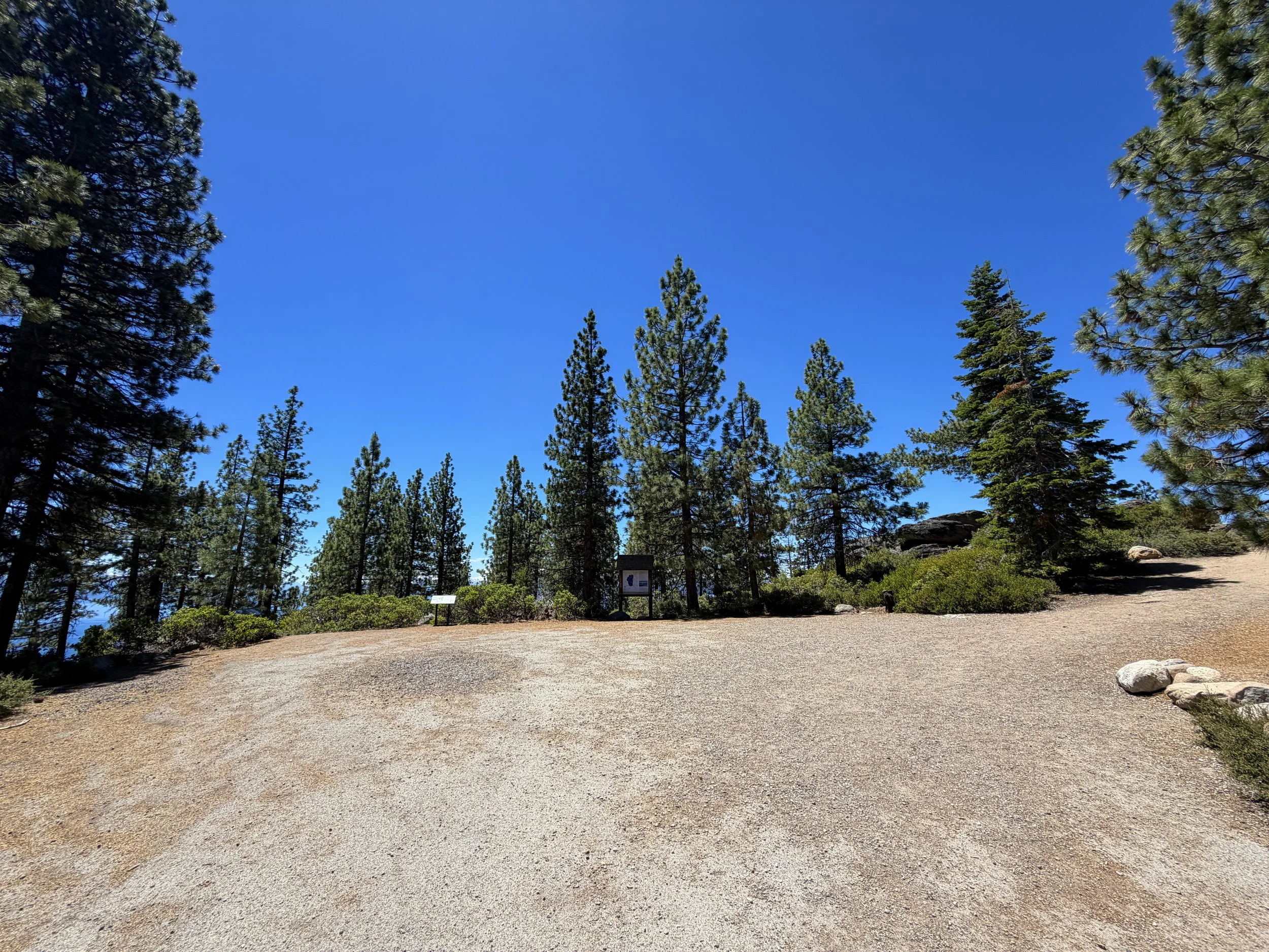 Stateline Lookout Trail Lake Tahoe California