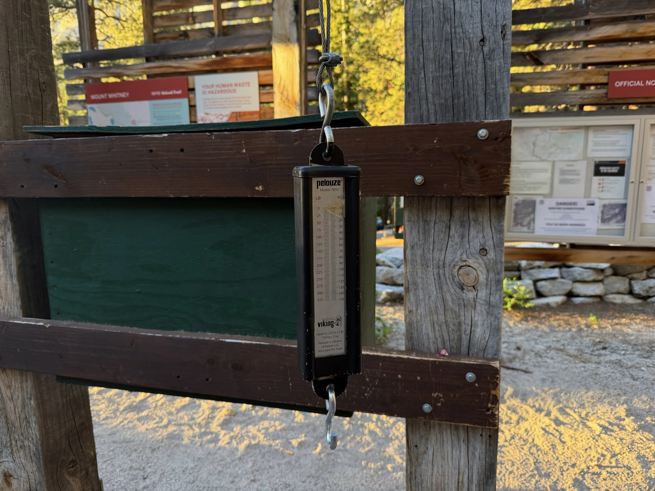 Mt. Whitney Trailhead Scale Lone Pine California