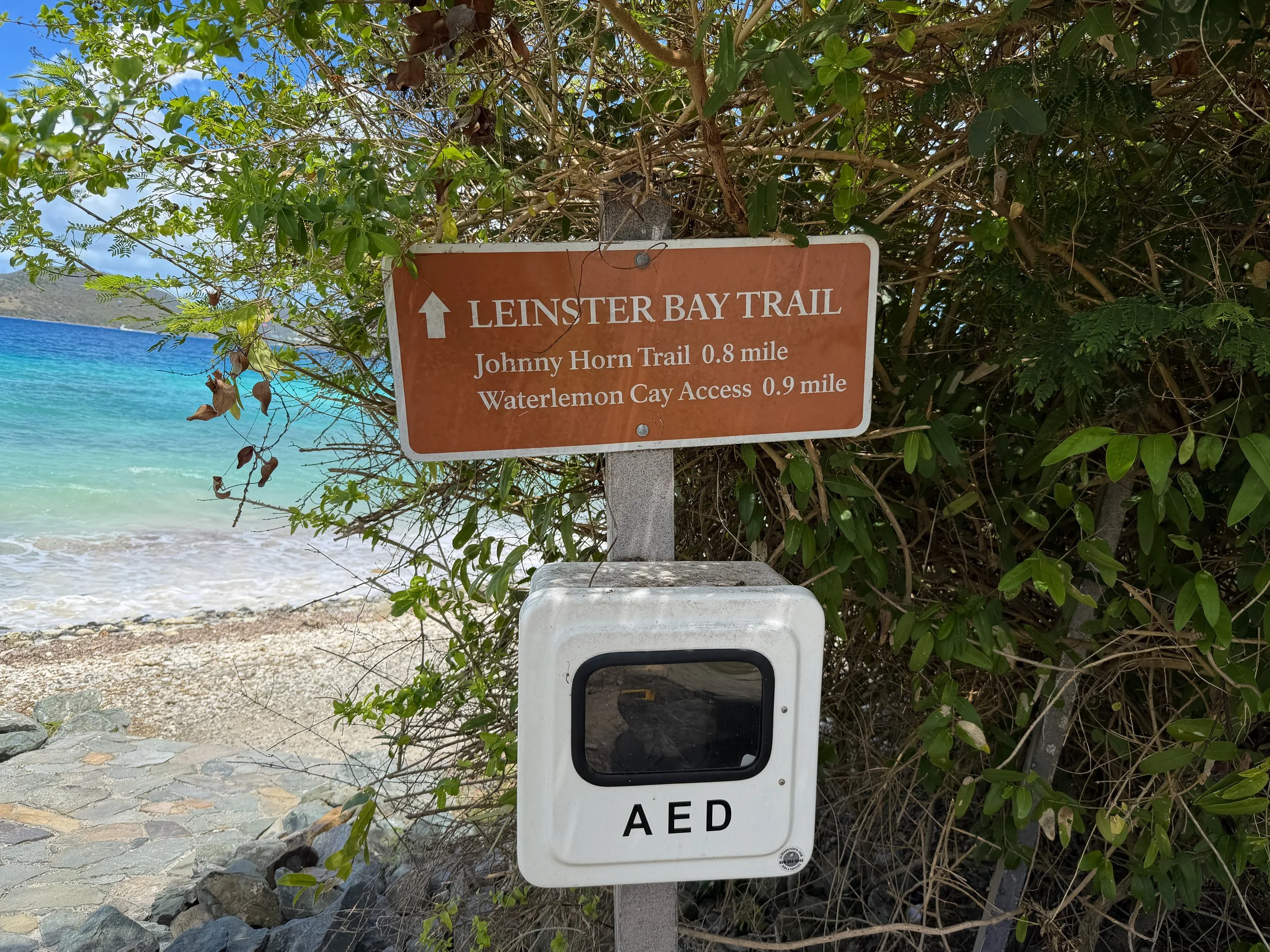 Leinster Bay Trailhead Virgin Islands National Park