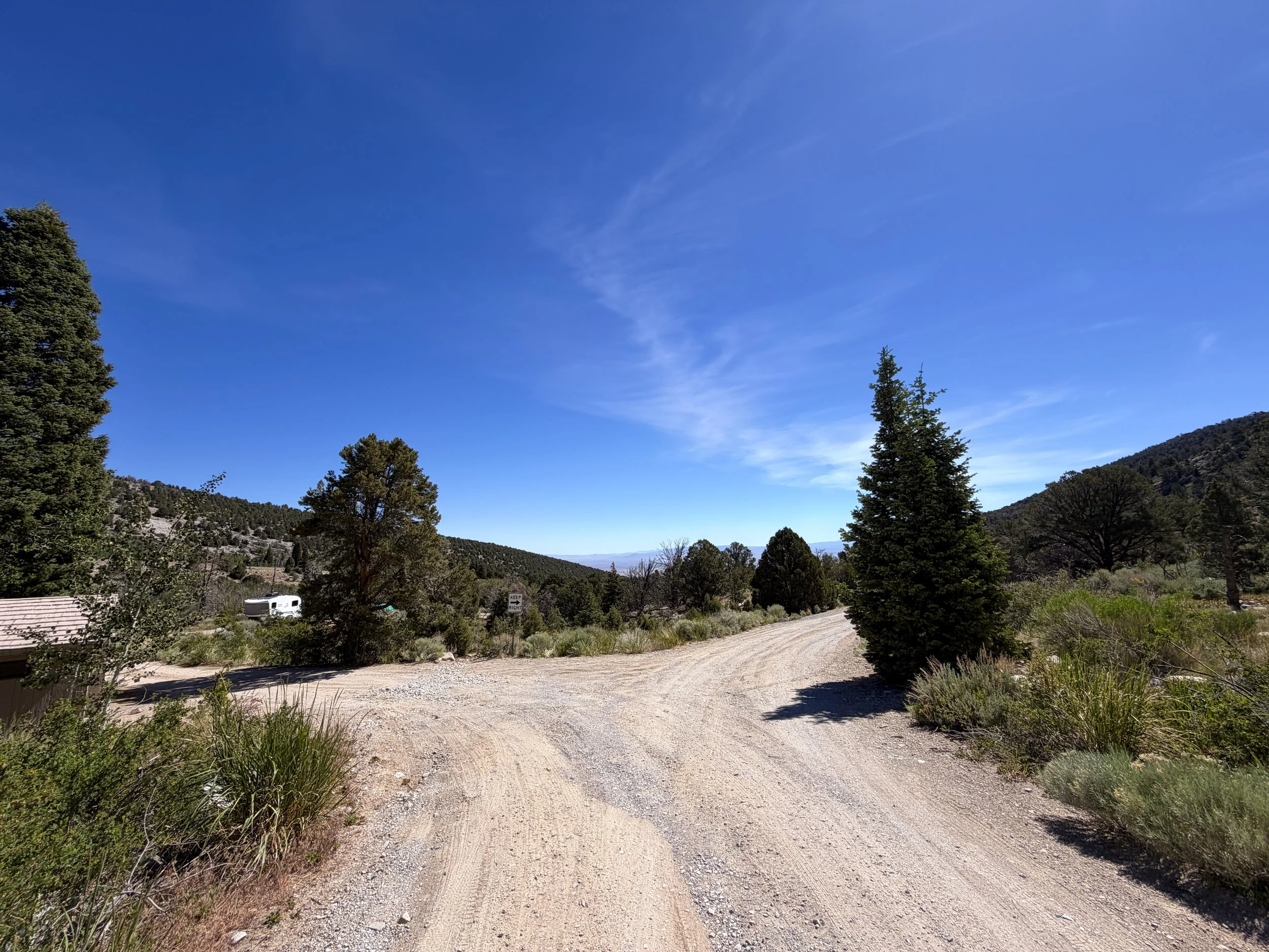 Baker Creek Campground Pole Canyon Trail Great Basin National Park Nevada