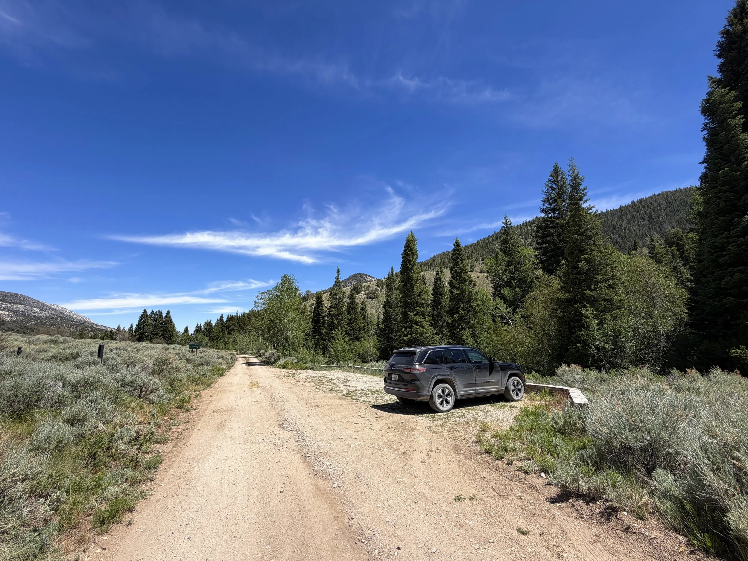 Serviceberry Loop Trailhead Parking Great Basin National Park Nevada