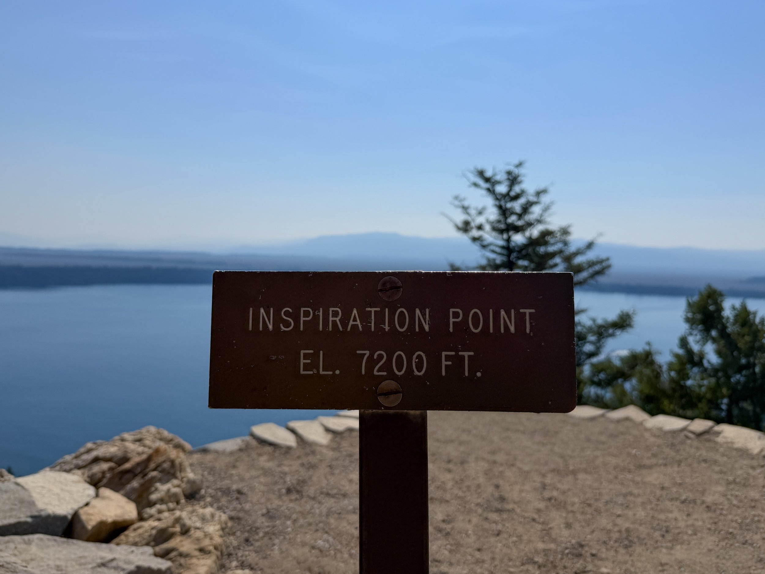 Inspiration Point Grand Teton National Park Wyoming