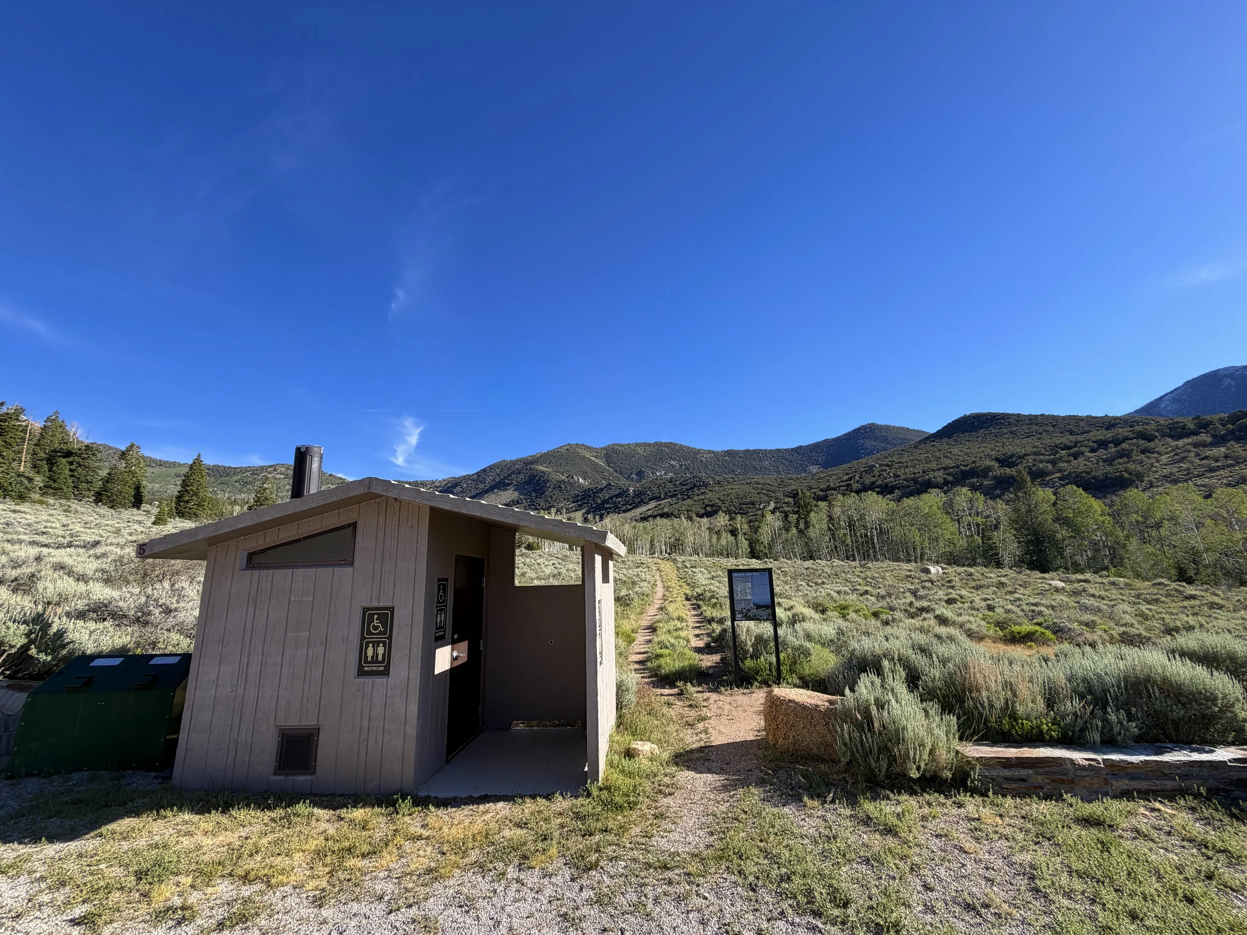 Johnson Lake Trailhead Great Basin National Park Nevada