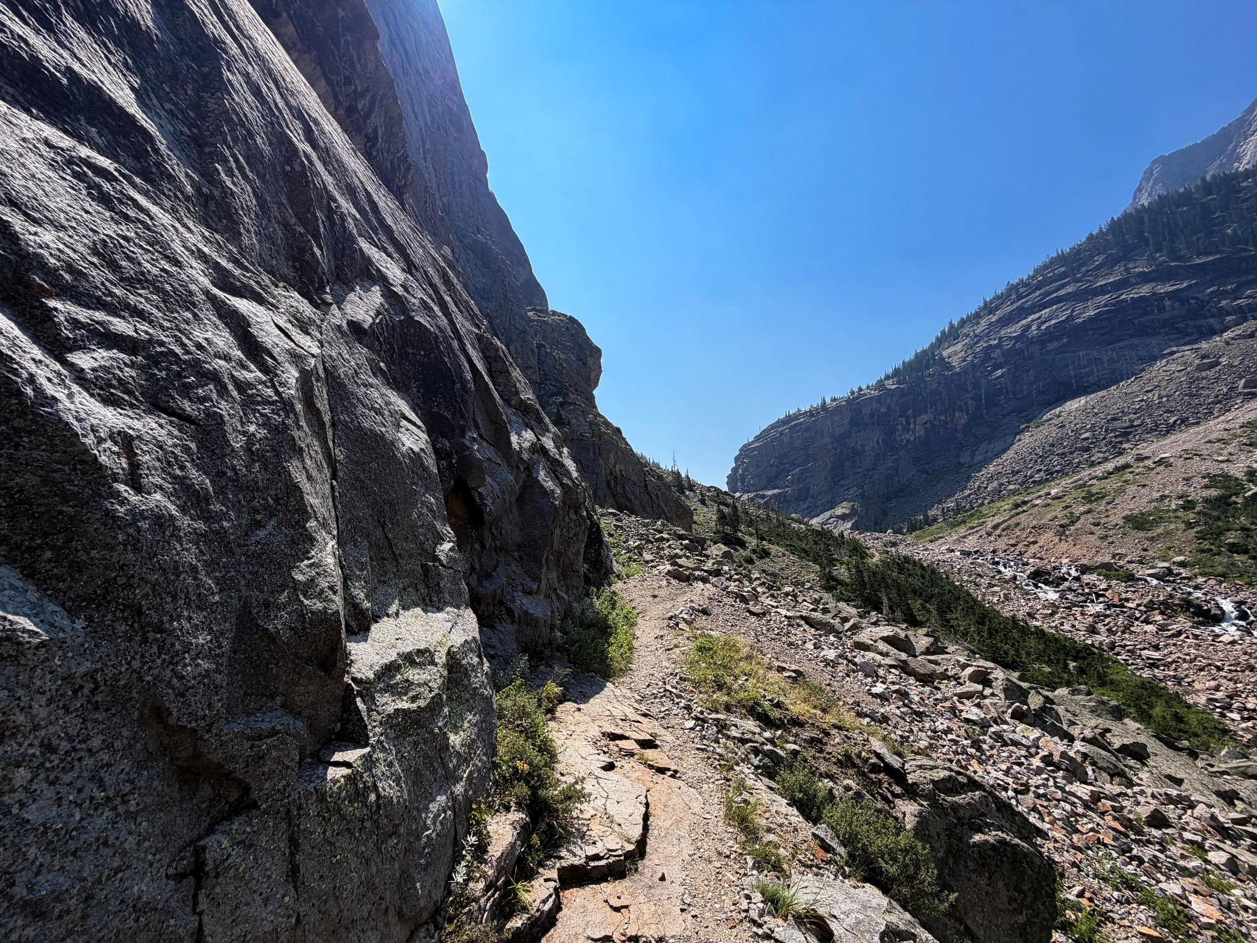 East Rosebud Trail Beaten Path Beartooth Mountains Montana