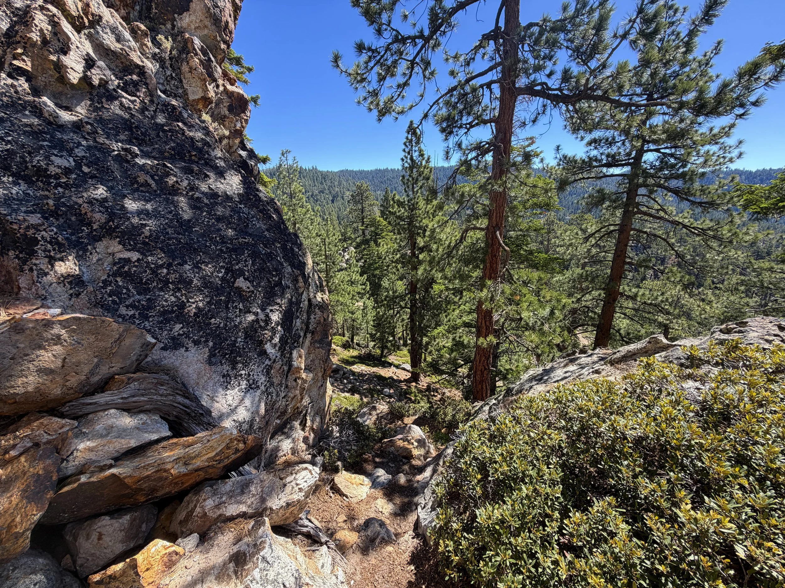 Castle Rock Trail Lake Tahoe Nevada