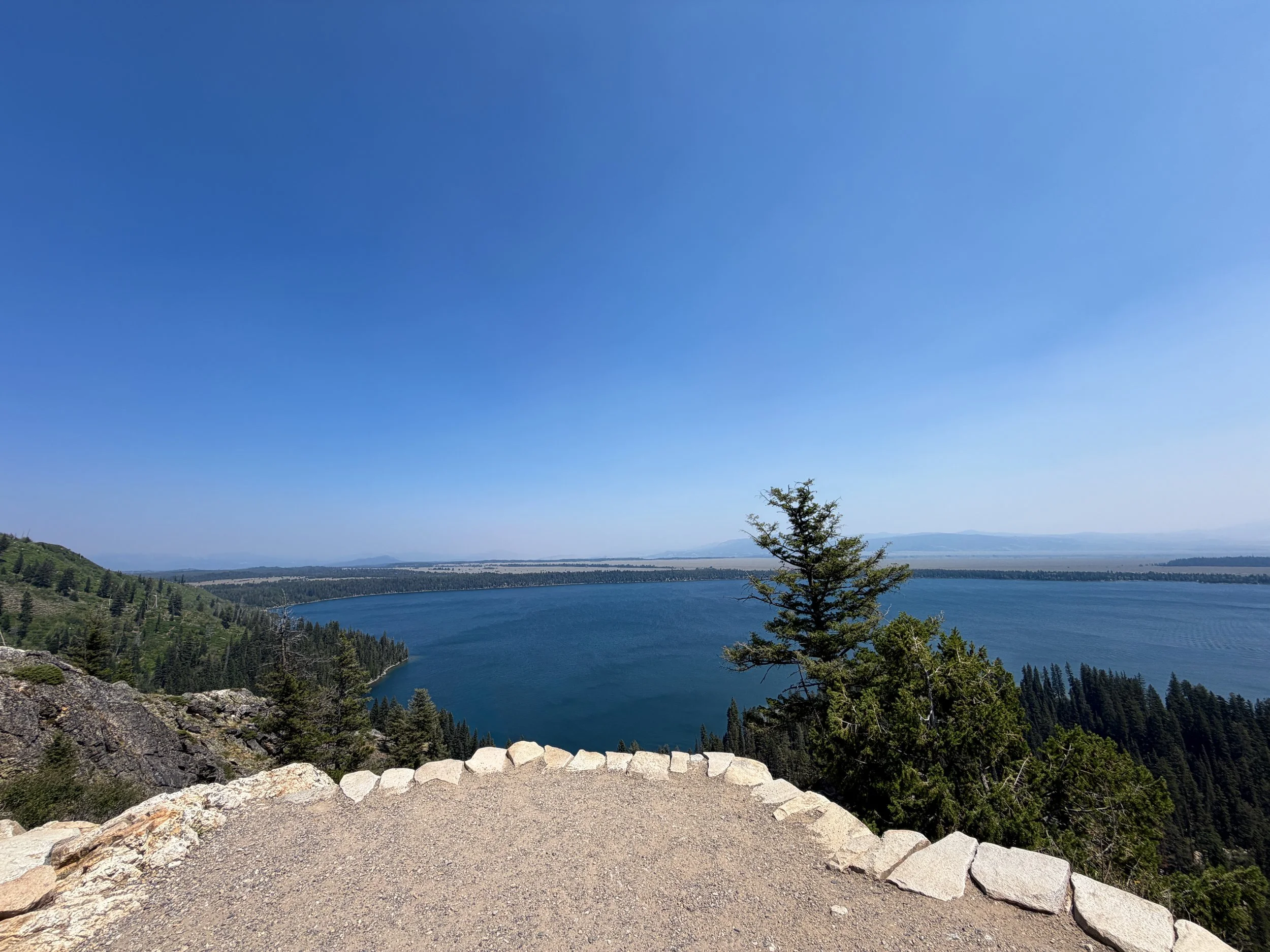 Inspiration Point Grand Teton National Park Wyoming