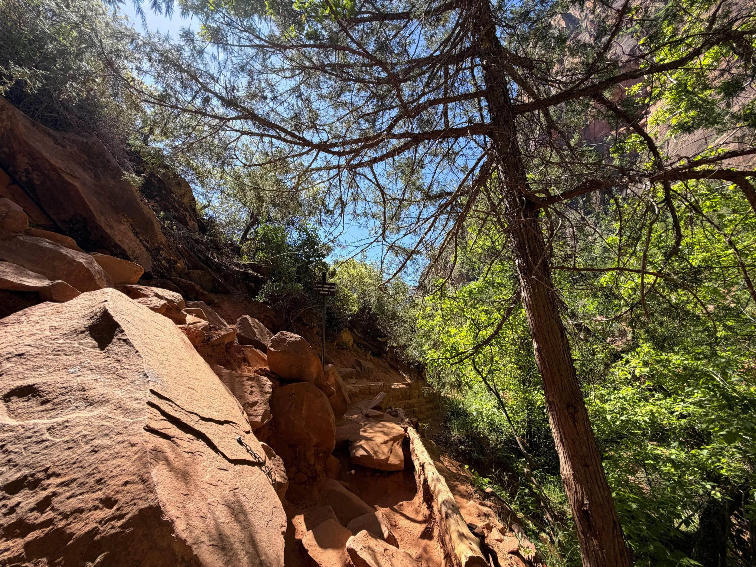 Lower Emerald Pools Trail Zion National Park Utah