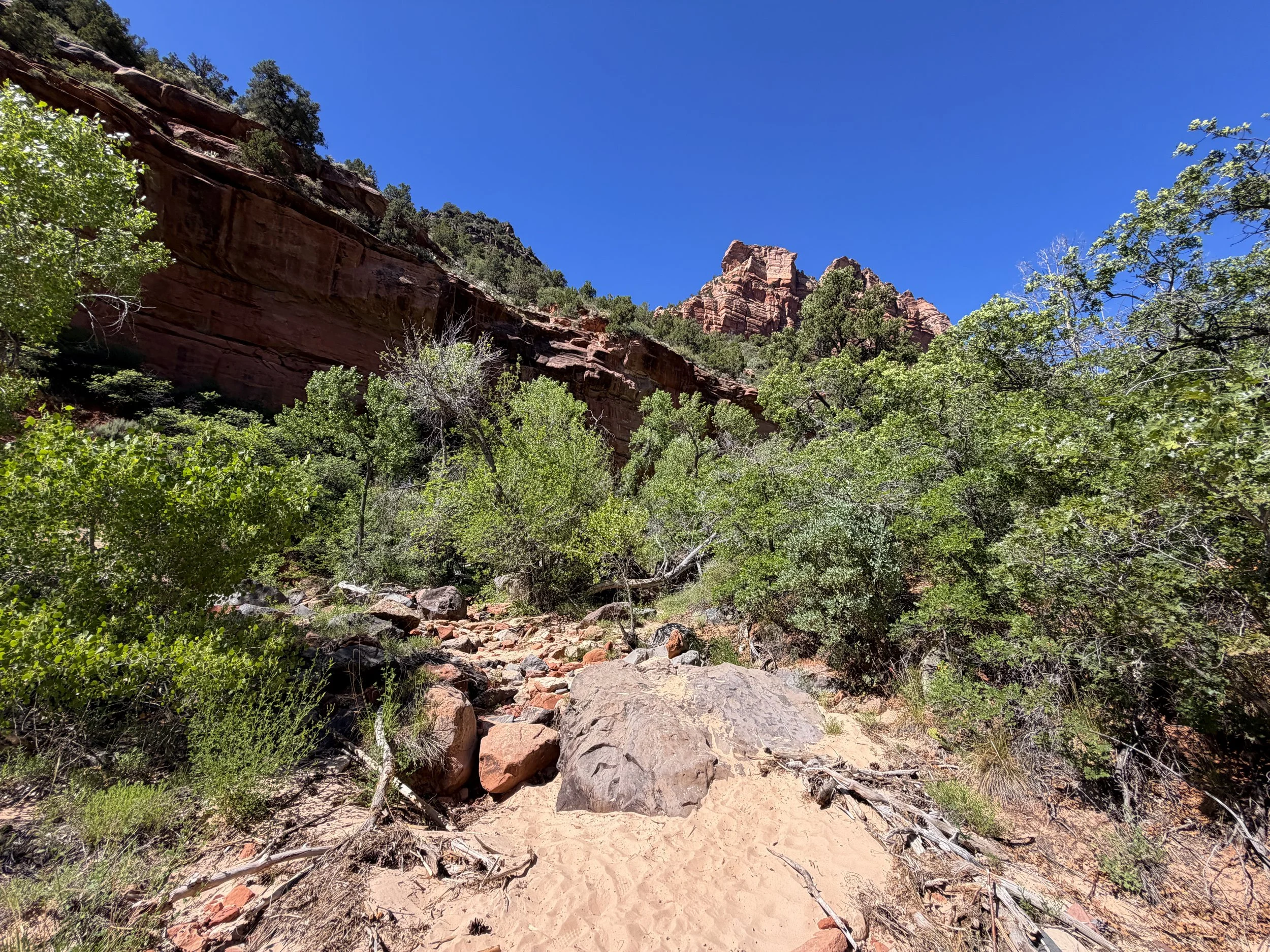 Subway Trail via Left Fork Trailhead Zion National Park Utah