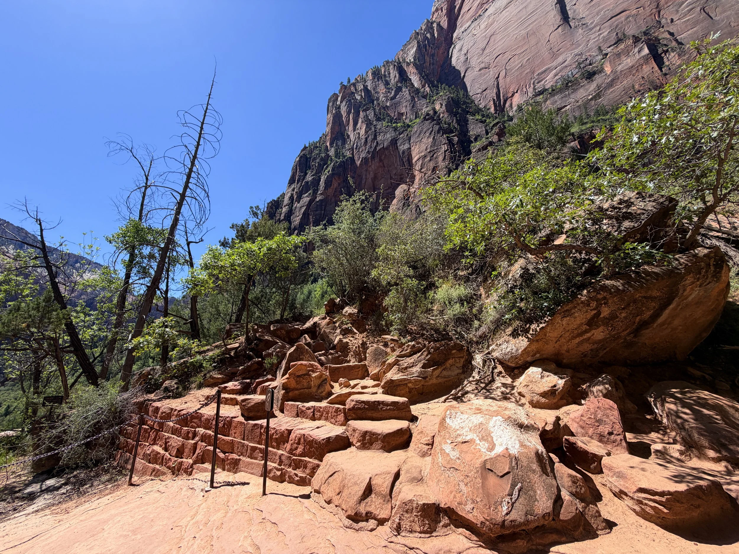 Middle Emerald Pools Trail Zion National Park Utah