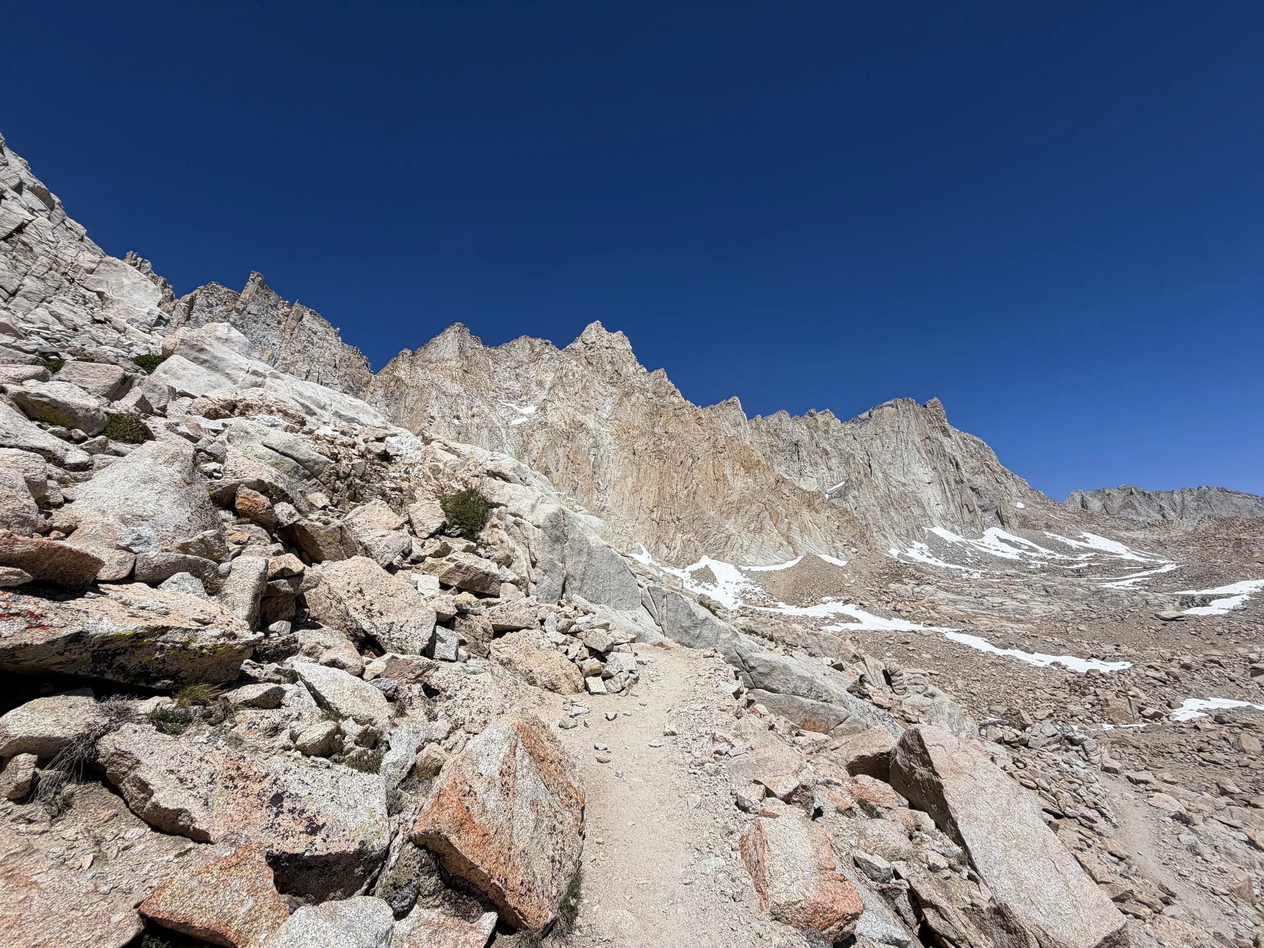 Mount Whitney Trail Switchbacks Lone Pine California