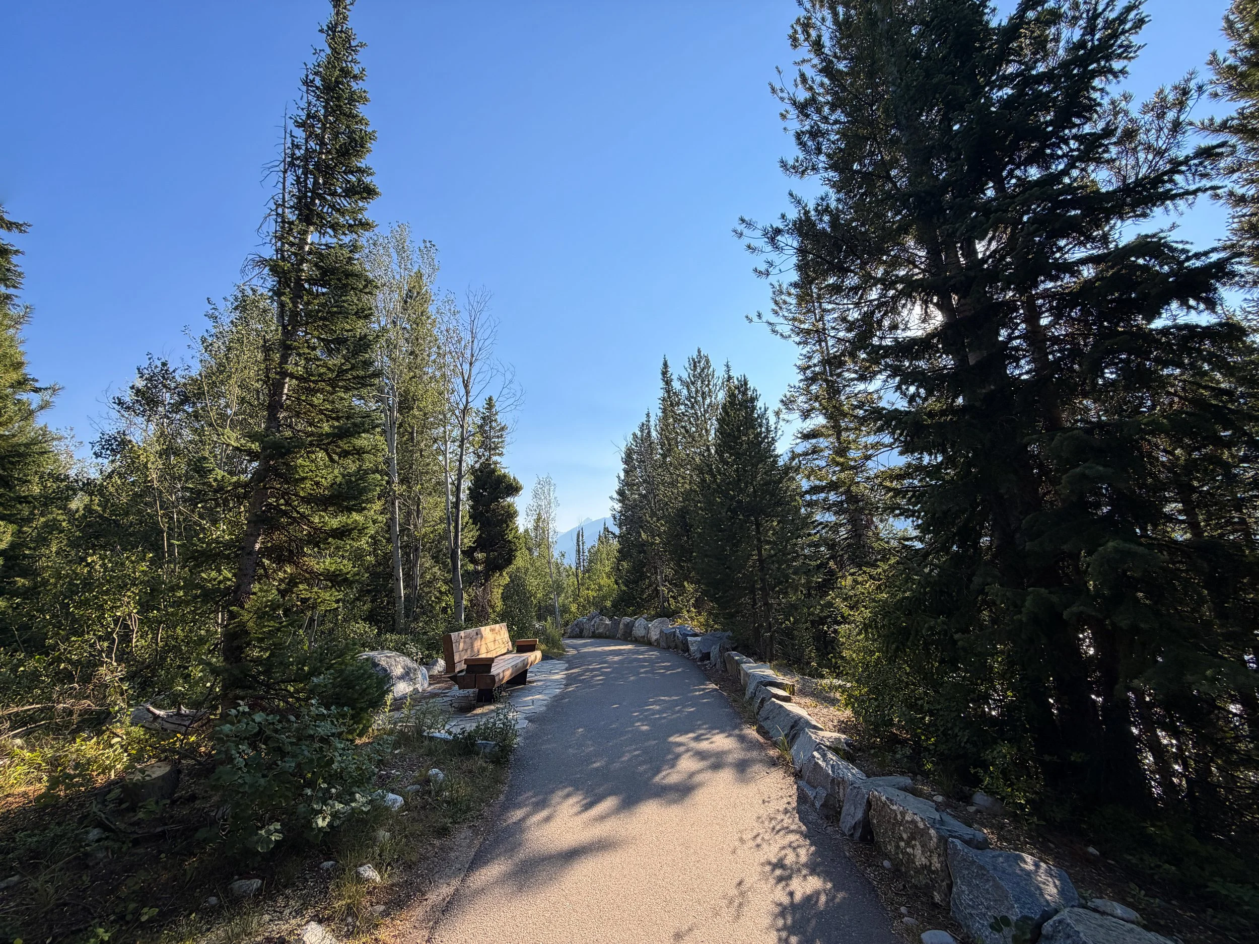 Hidden Falls Trail Grand Teton National Park Wyoming