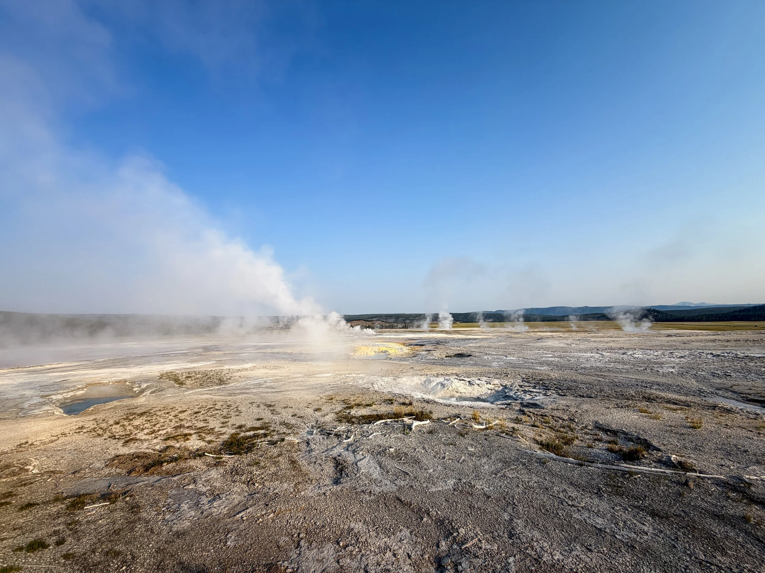 Fountain Paint Pots Trail Yellowstone National Park Wyoming