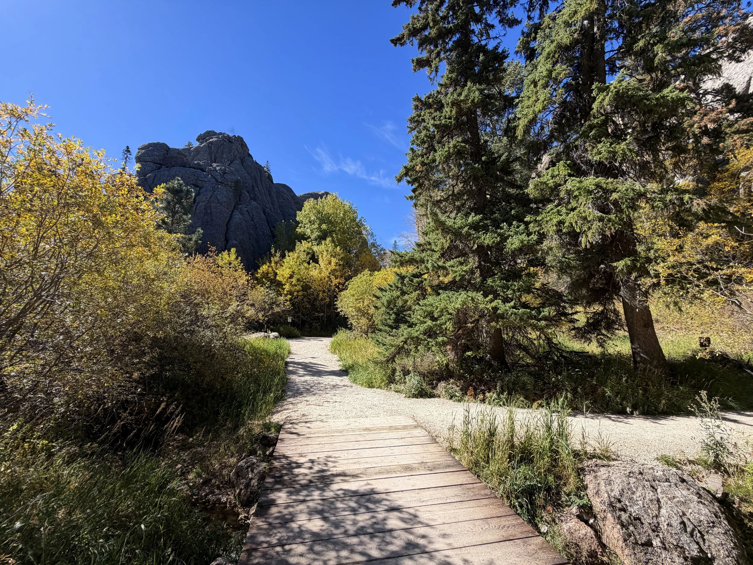 Sylvan Lake Loop to Sunday Gulch Trail Custer State Park Black Hills South Dakota