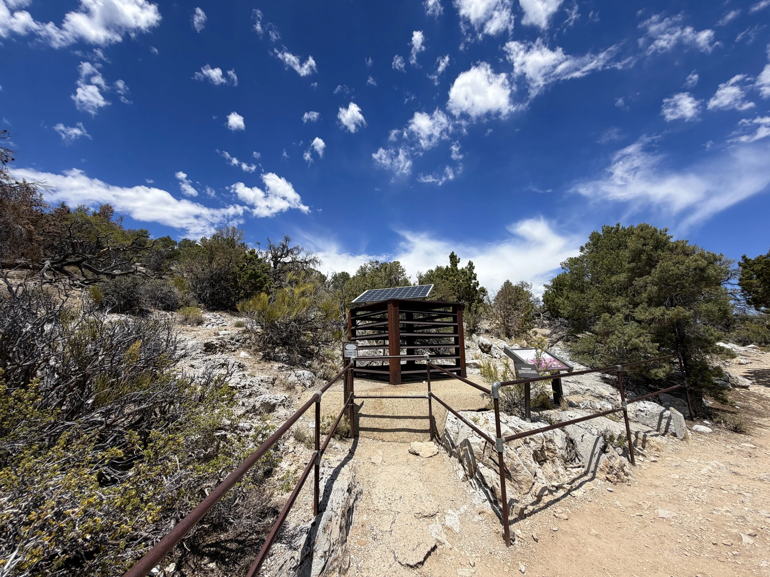 Lehman Caves Natural Entrance Mountain View Nature Trail Great Basin National Park Nevada