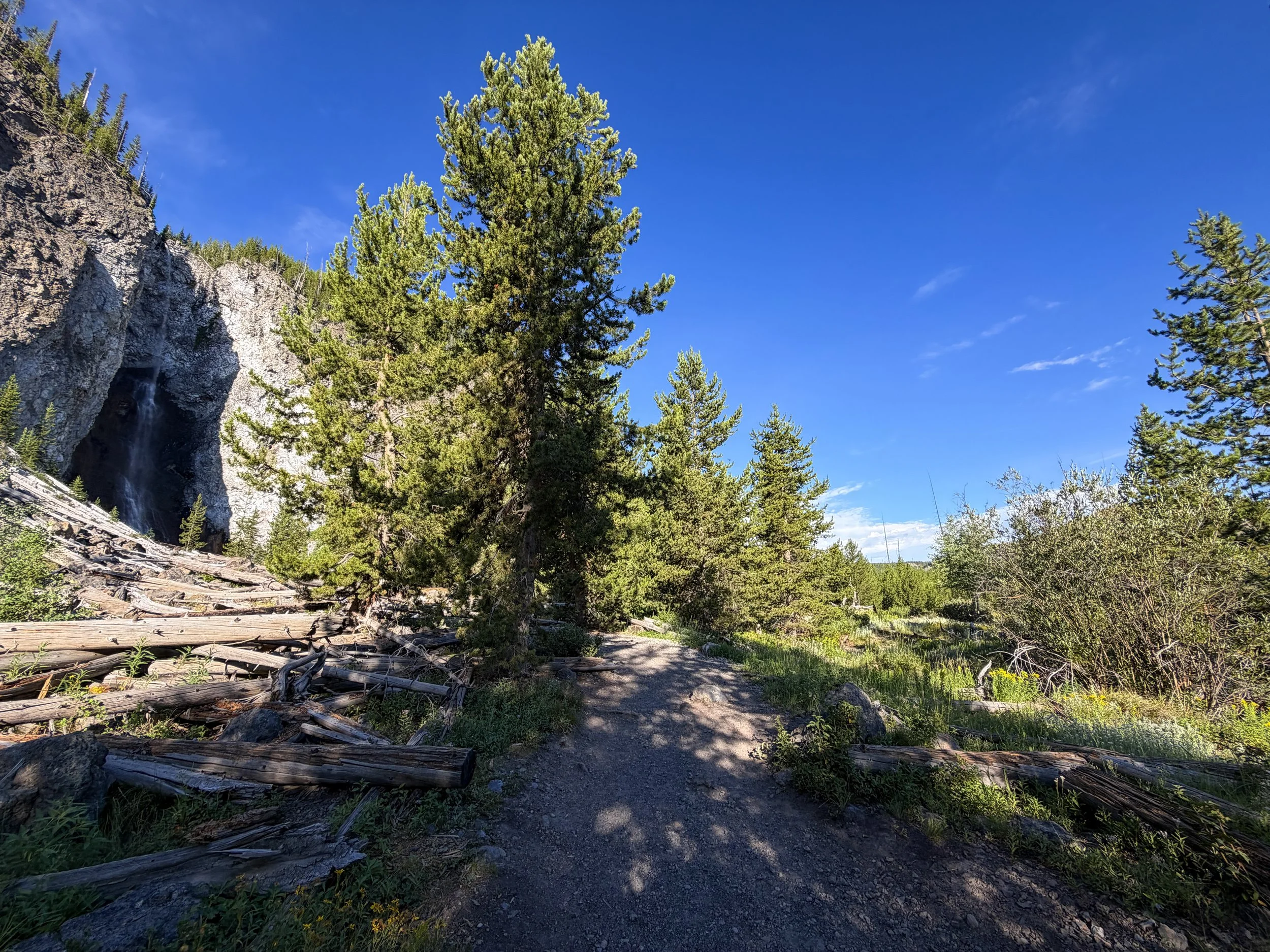 Fairy Falls Trail Yellowstone National Park Wyoming